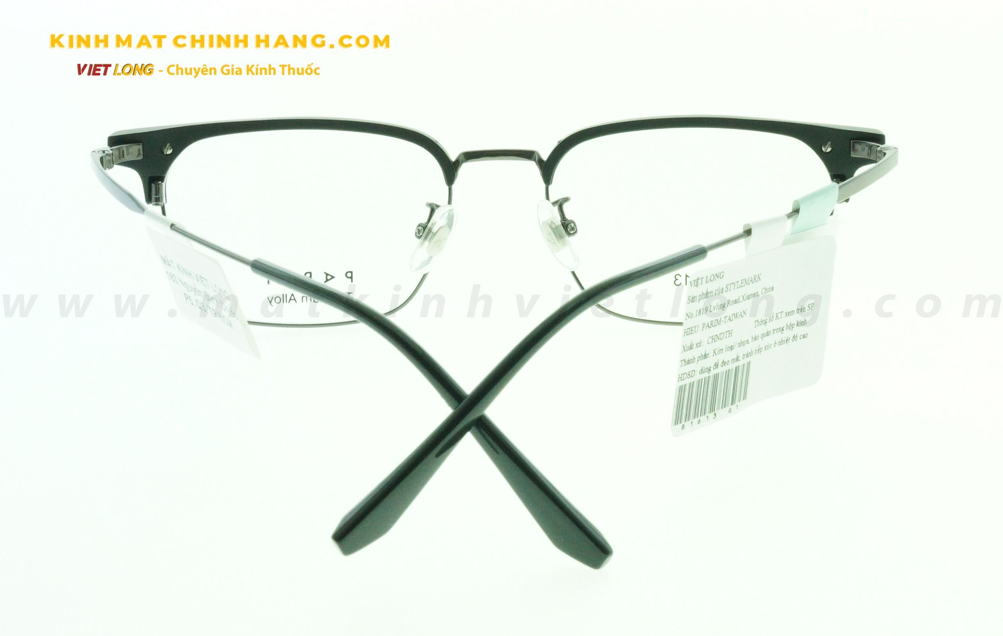  GỌNG KÍNH PARIM 81613-G1 52-18 