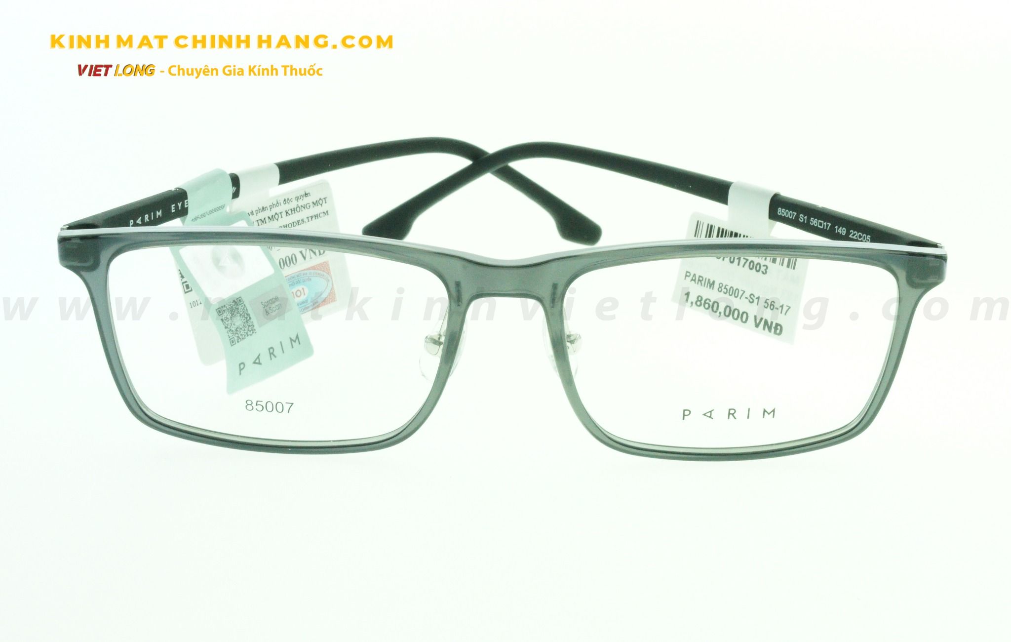  GỌNG KÍNH PARIM 85007-S1 56-17 