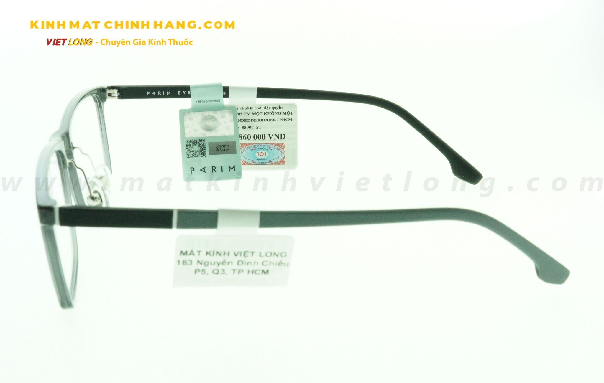  GỌNG KÍNH PARIM 85007-S1 56-17 