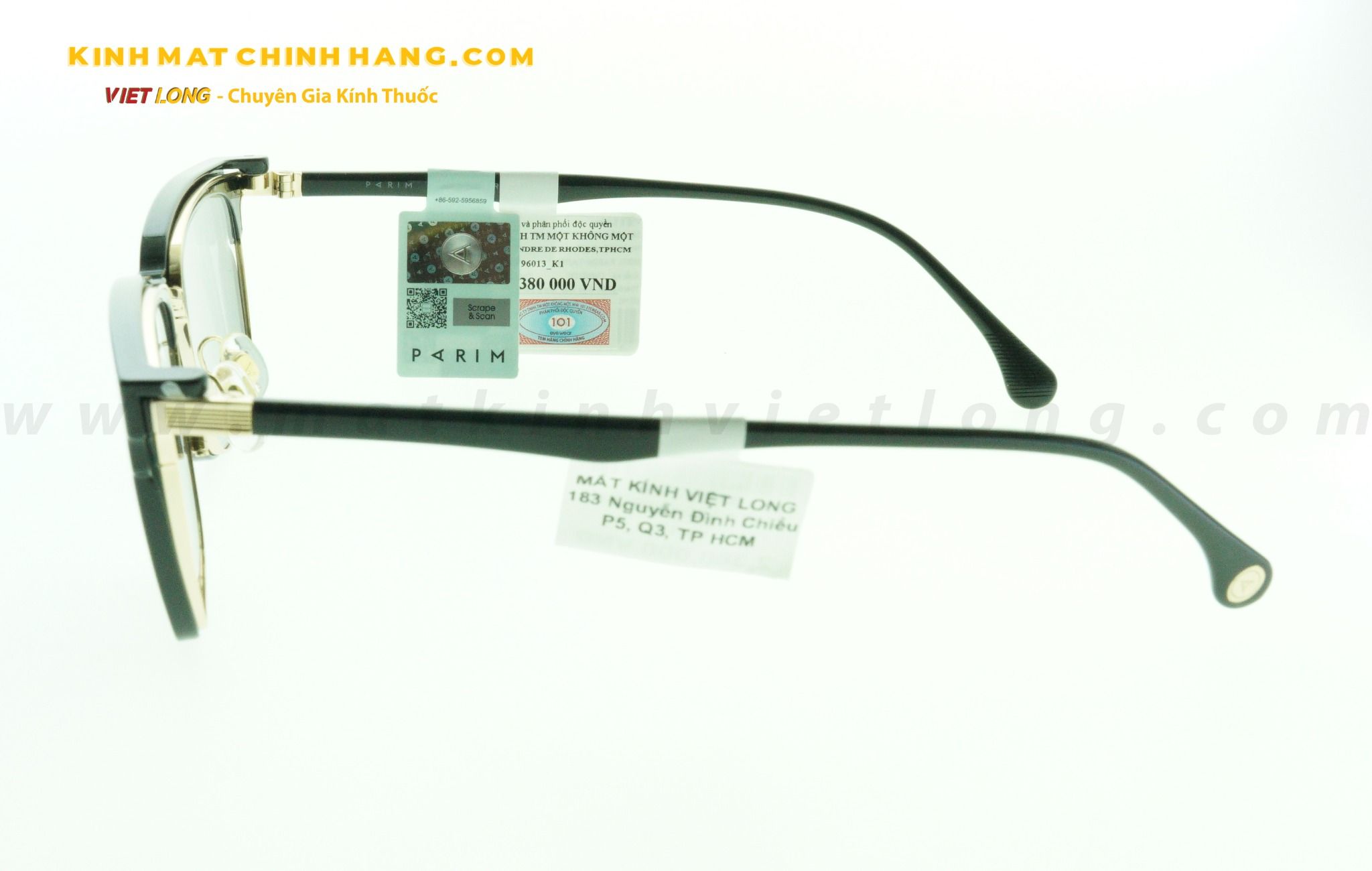  GỌNG KÍNH CLIP PARIM 96013-K1 53-18 