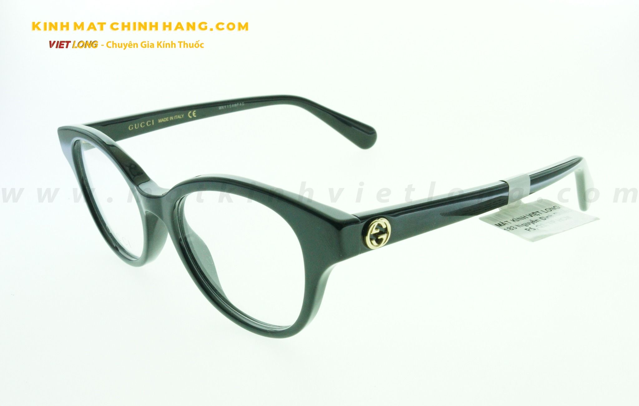  GỌNG KÍNH GUCCI GG0924O-001 49-18 