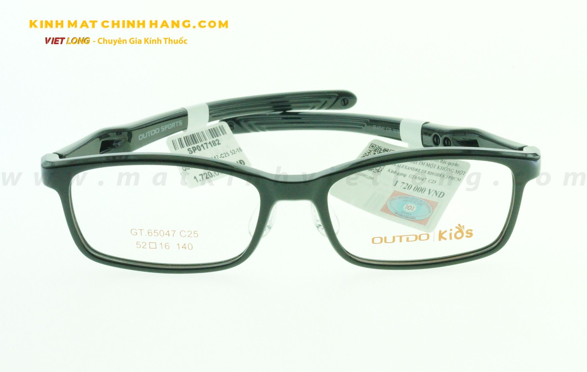  GỌNG KÍNH OUTDO GT65047-C25 52-16 