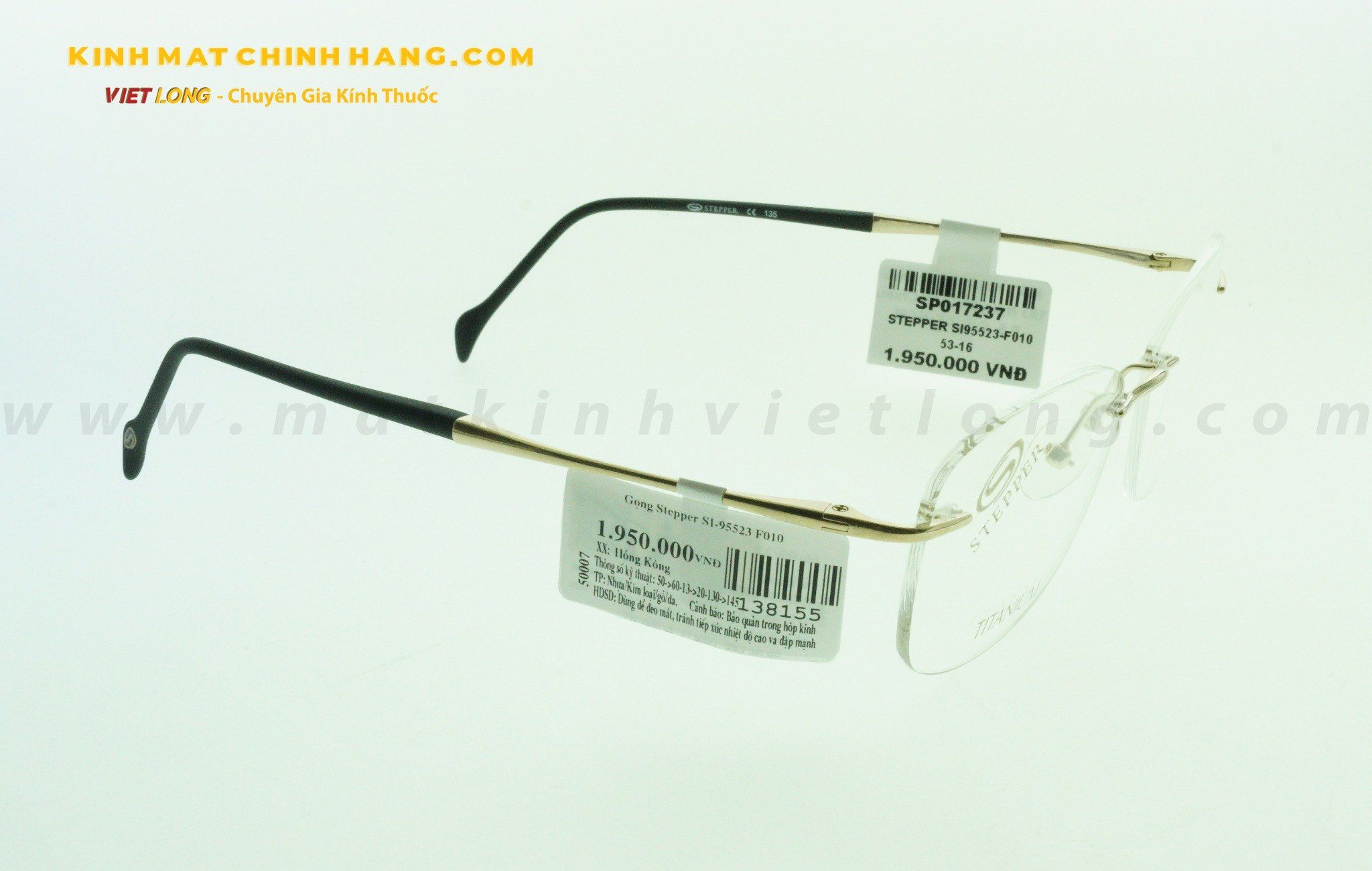  GỌNG KÍNH STEPPER SI95523-F010 53-16 