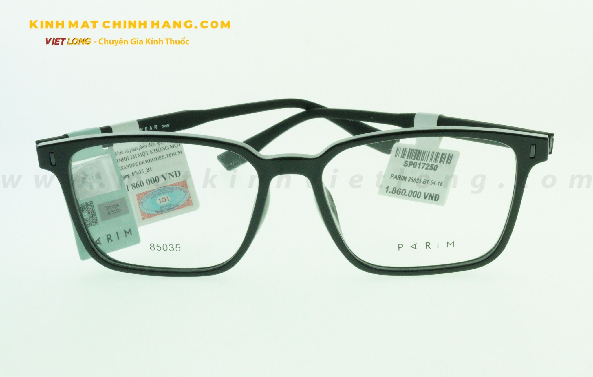  GỌNG KÍNH PARIM 85035-B1 54-16 