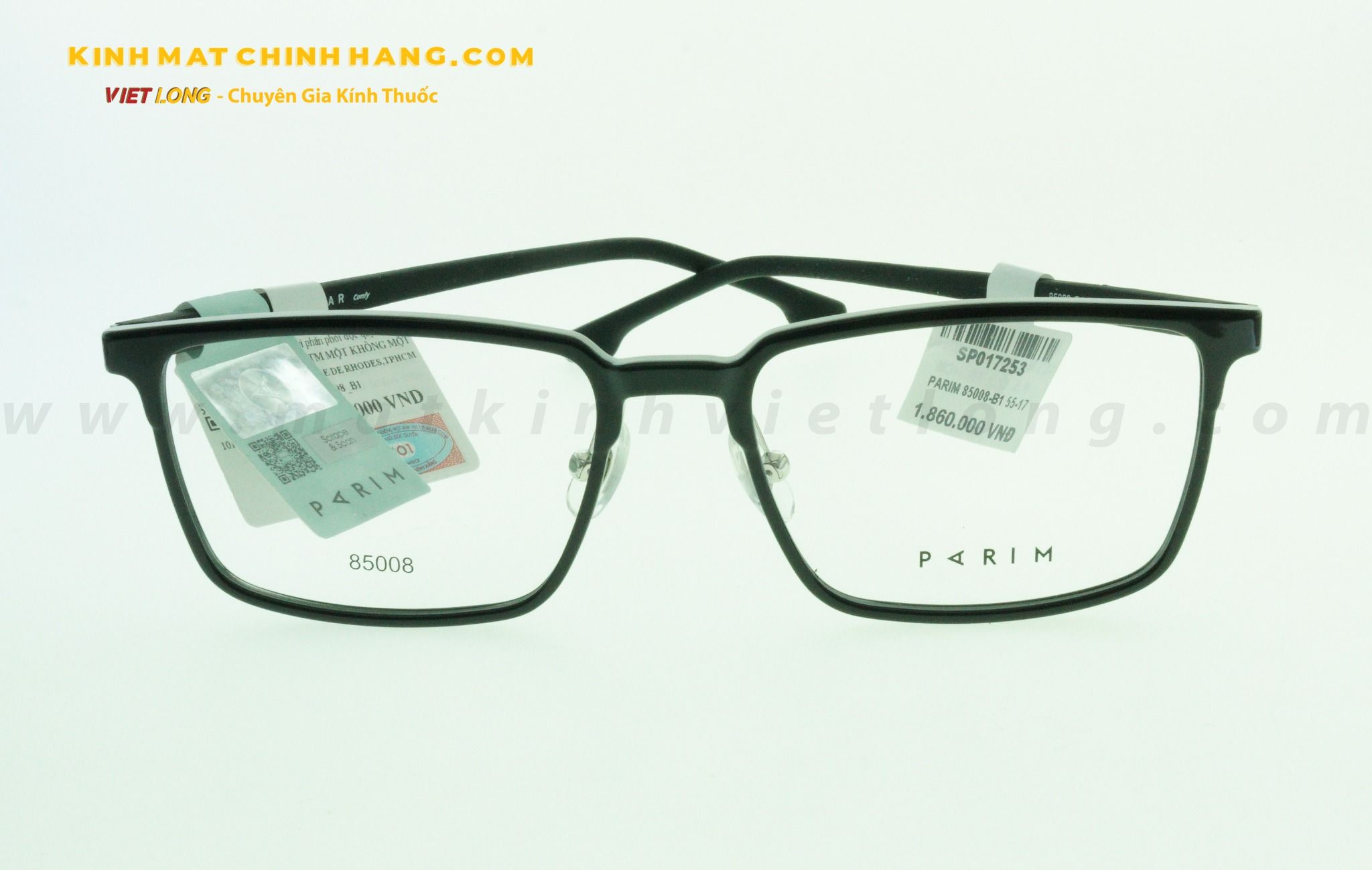  GỌNG KÍNH PARIM 85008-B1 55-17 