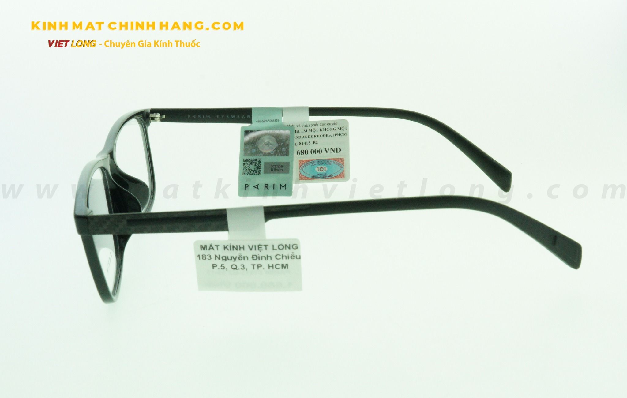  GỌNG KÍNH PARIM 81415-B2 55-15 