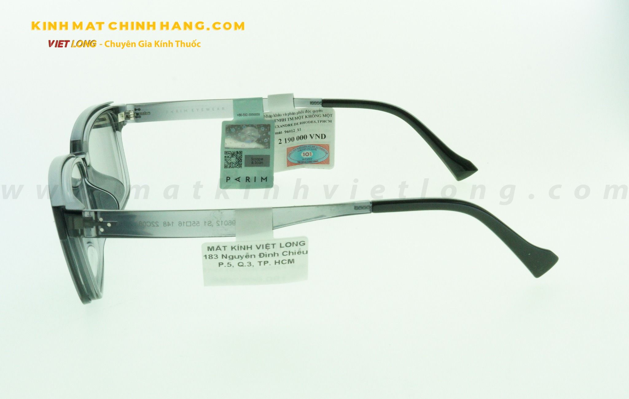  GỌNG KÍNH CLIP PARIM 96012-S1 55-16 