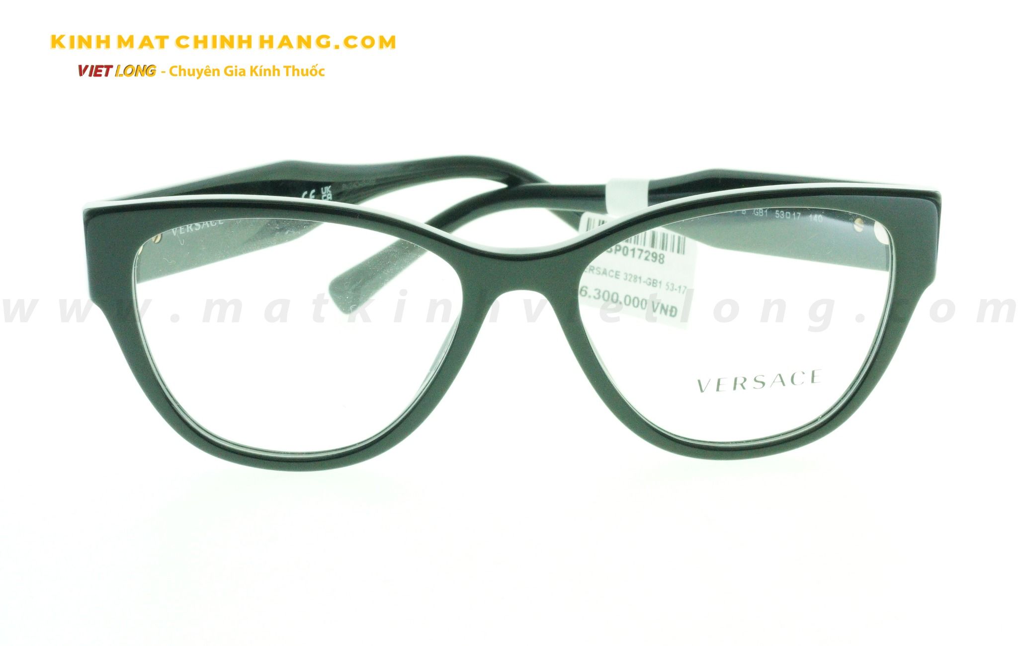  GỌNG KÍNH VERSACE 3281-GB1 53-17 