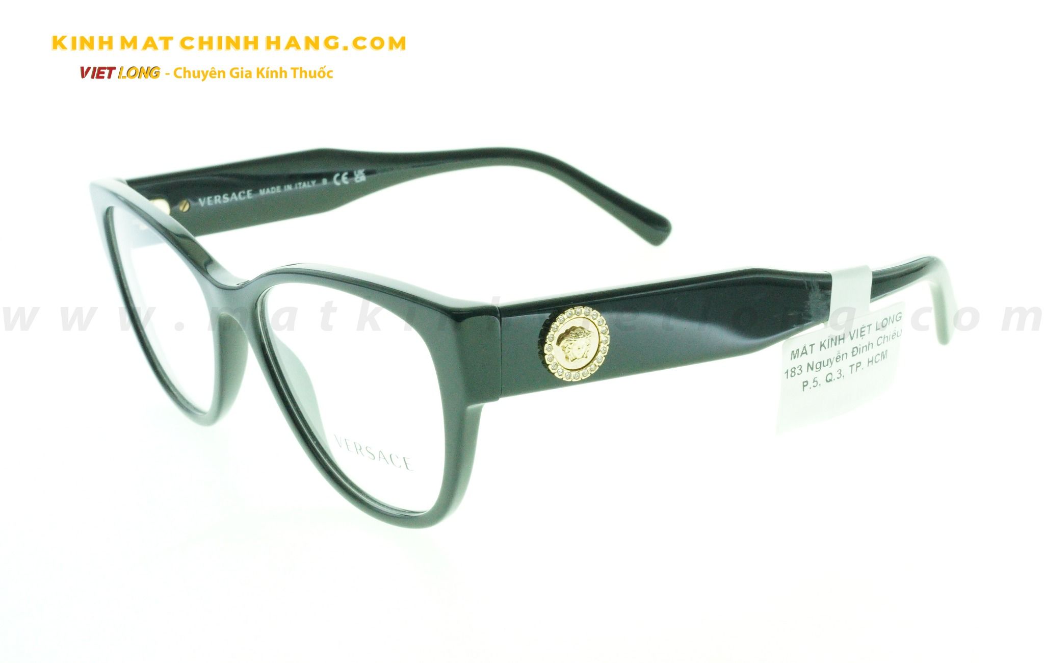  GỌNG KÍNH VERSACE 3281-GB1 53-17 