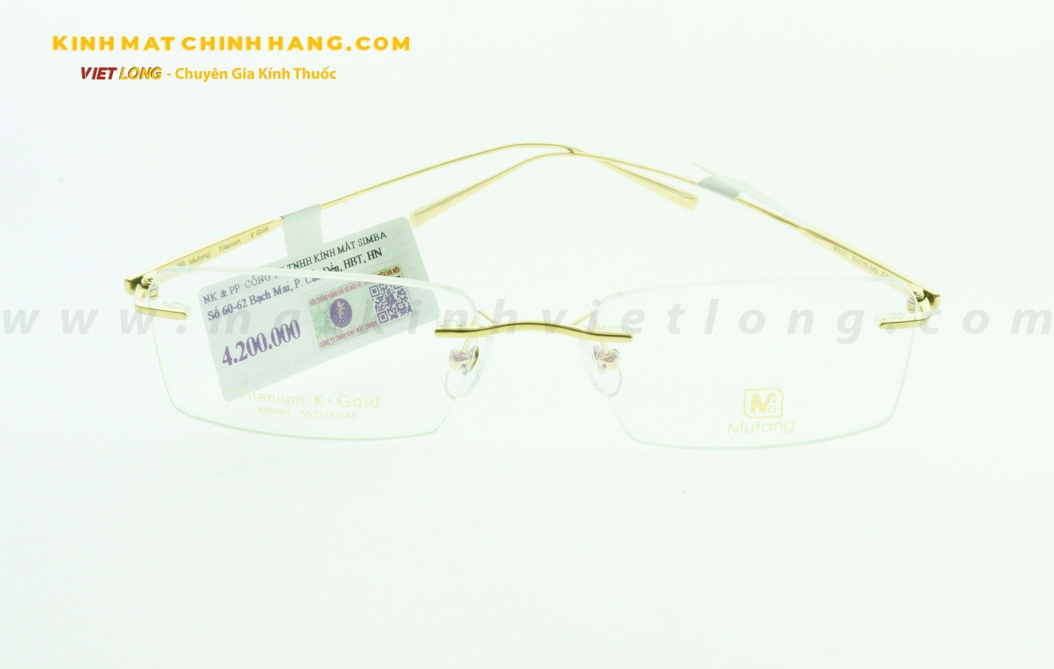 GỌNG KÍNH MUFANG M9081-C1 55-18