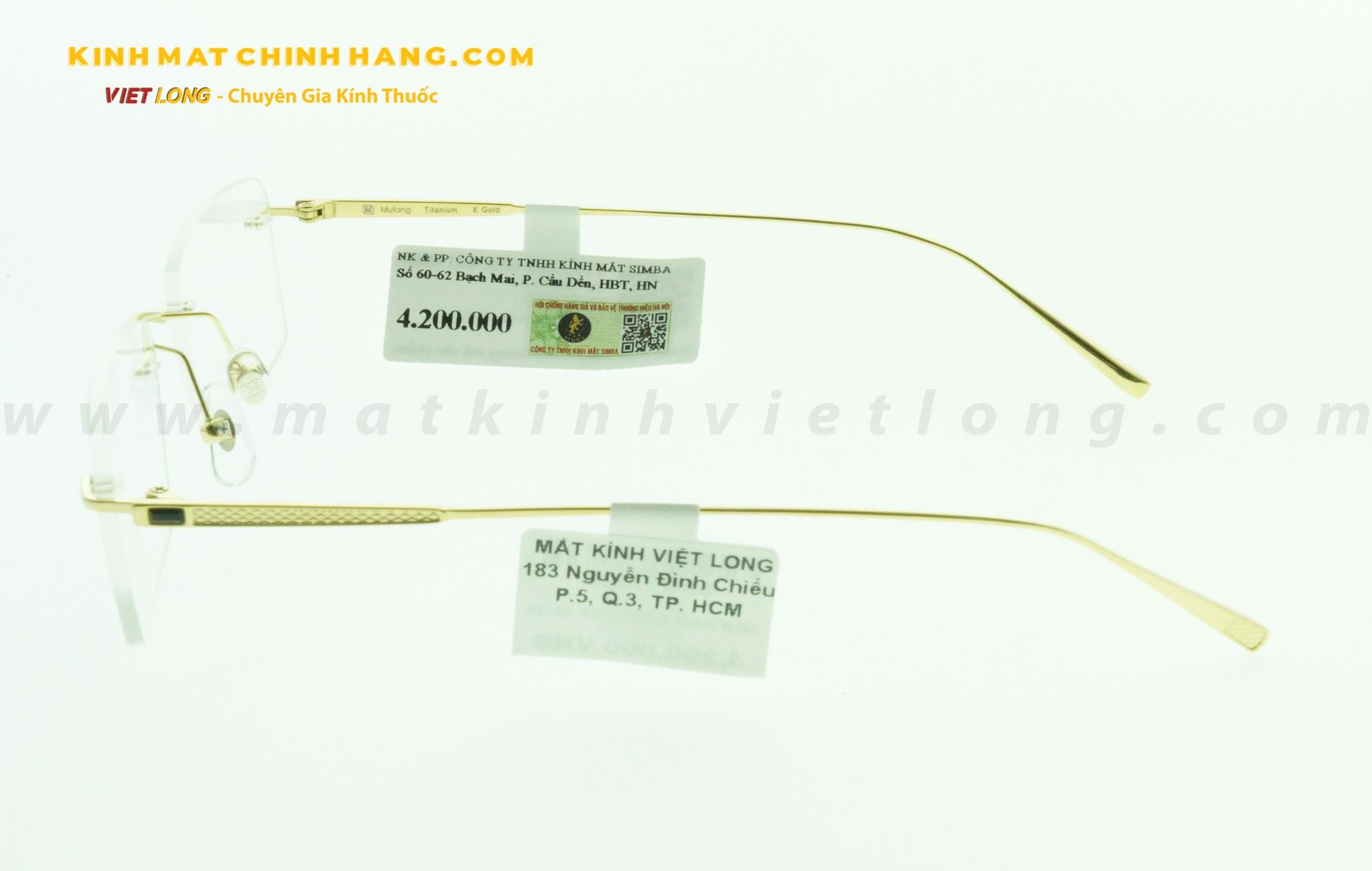 GỌNG KÍNH MUFANG M9081-C1 55-18
