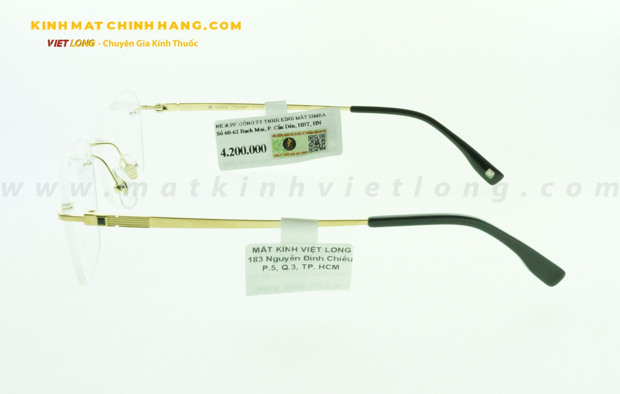 GỌNG KÍNH MUFANG M9092-C1 55-17