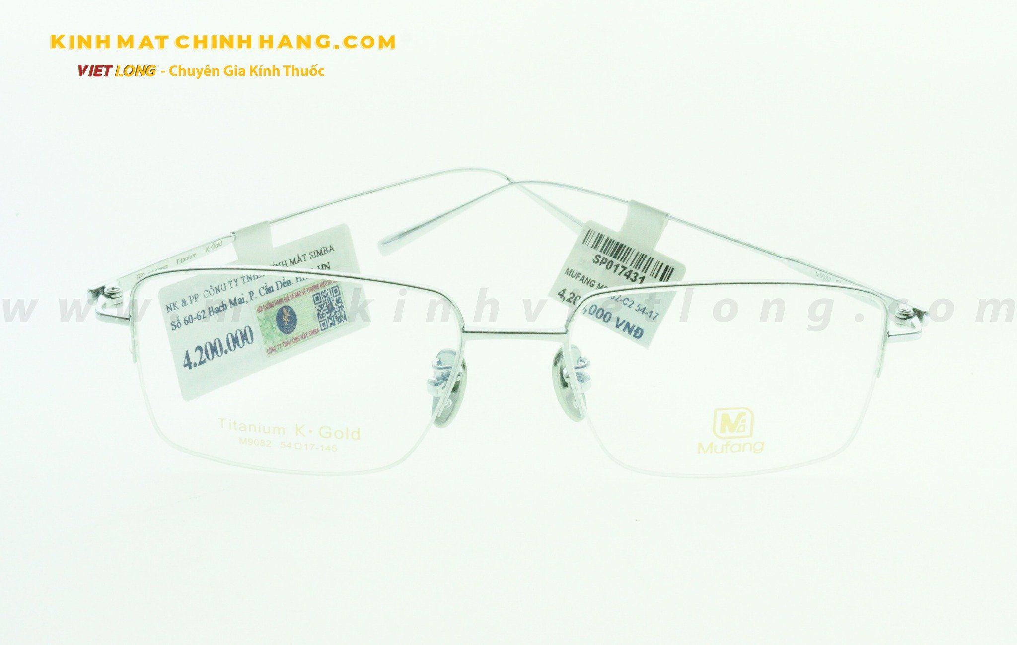 GỌNG KÍNH MUFANG M9082-C2 54-17