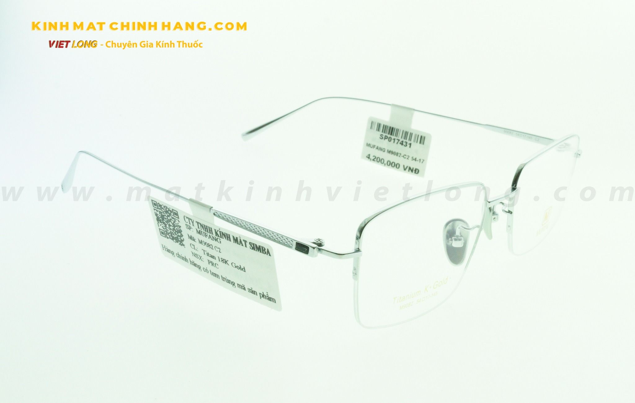 GỌNG KÍNH MUFANG M9082-C2 54-17