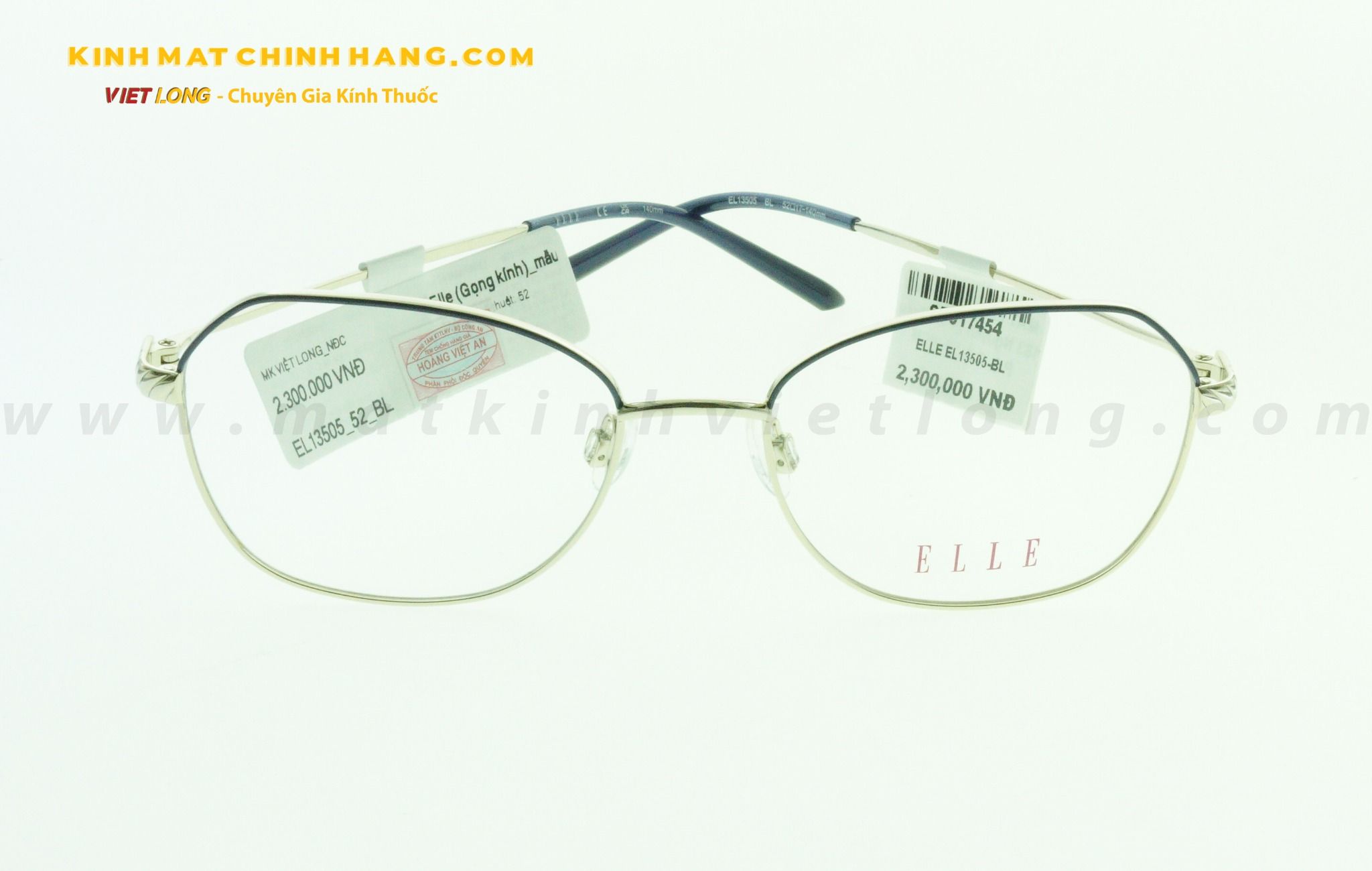  GỌNG KÍNH ELLE EL13505-BL 