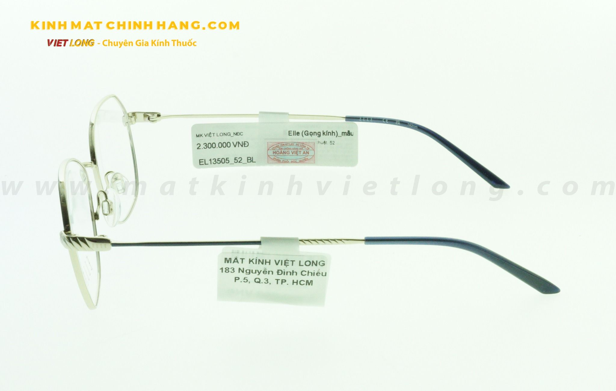 GỌNG KÍNH ELLE EL13505-BL