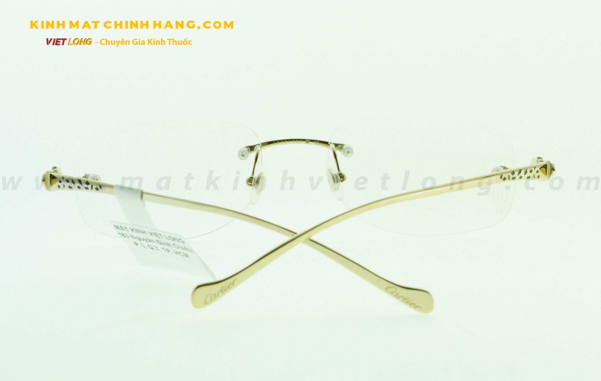  GỌNG KÍNH CARTIER CT0058O-001 53-18 