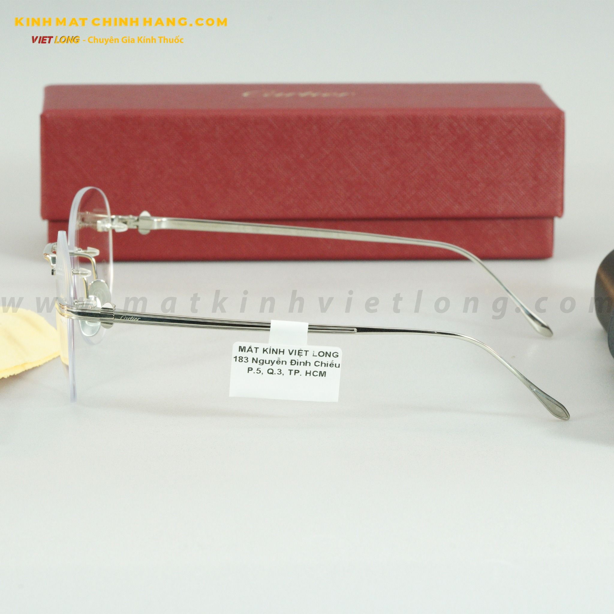 GỌNG KÍNH CARTIER CT0342O-001 52-20