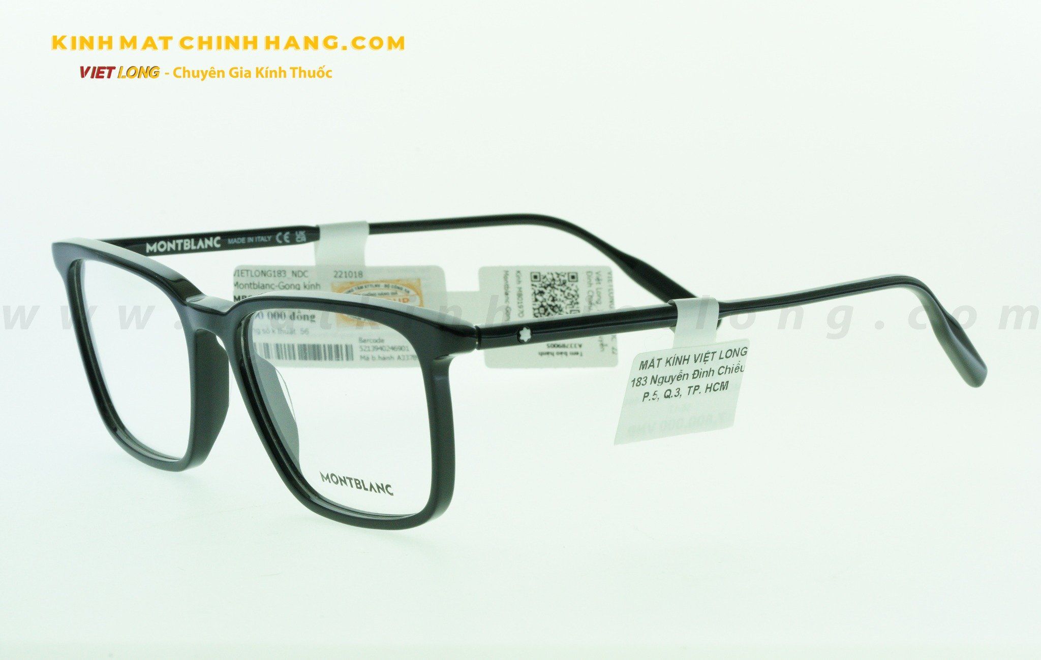 GỌNG KÍNH MONTBLANC MB0197O-004 56-17