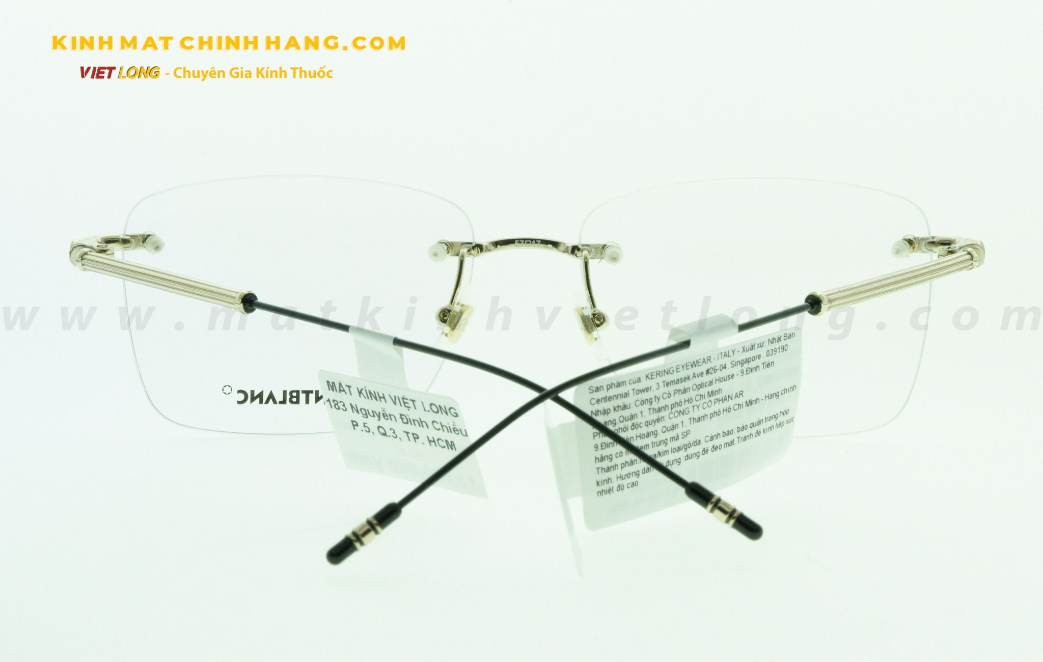  GỌNG KÍNH MONTBLANC MB38O-005 57-17 