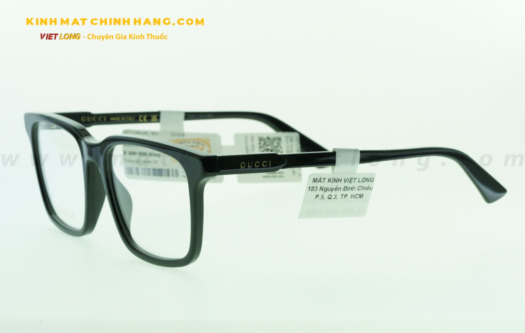  GỌNG KÍNH GUCCI GG1120O-001 55-19 