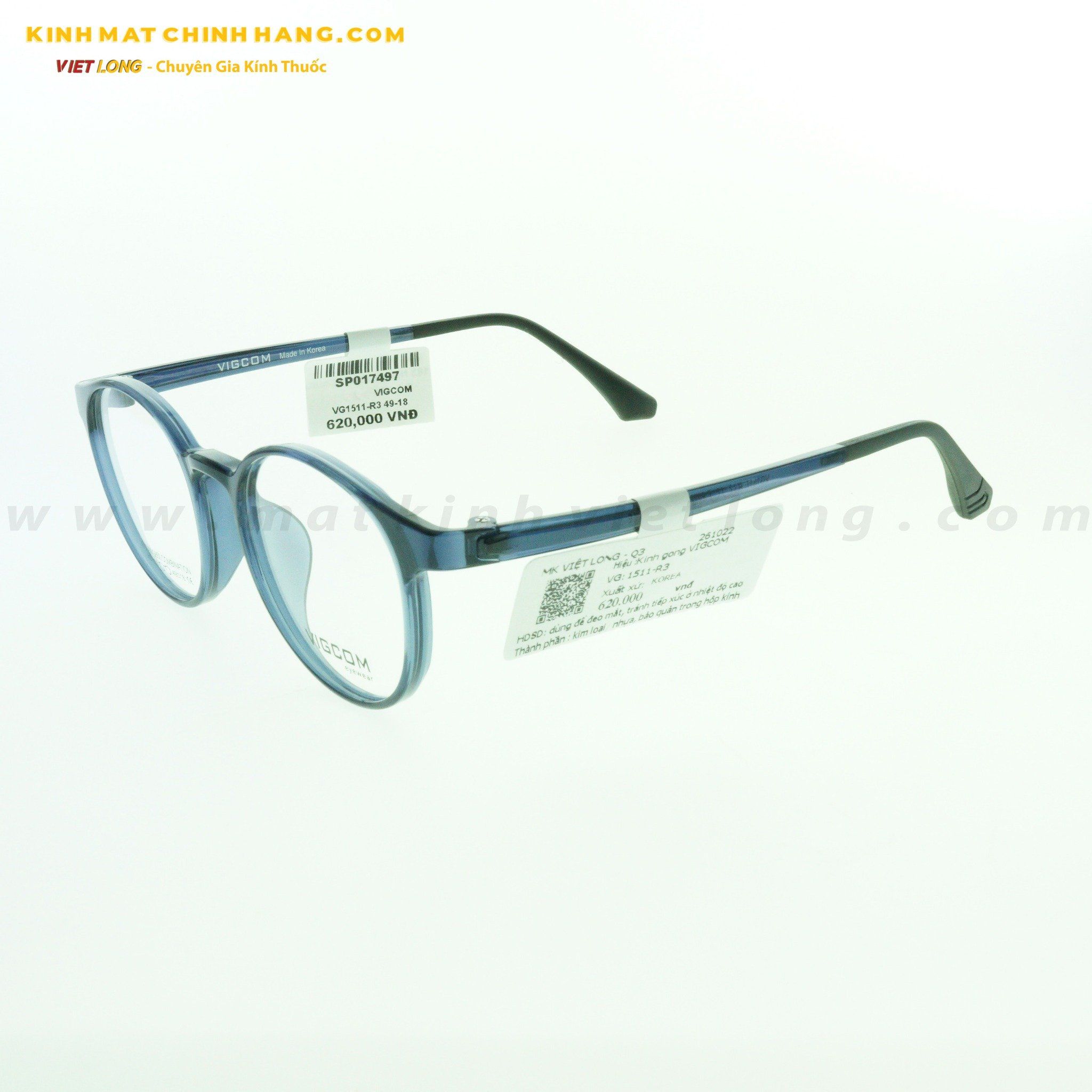 GỌNG KÍNH VIGCOM VG1511-R3 49-18