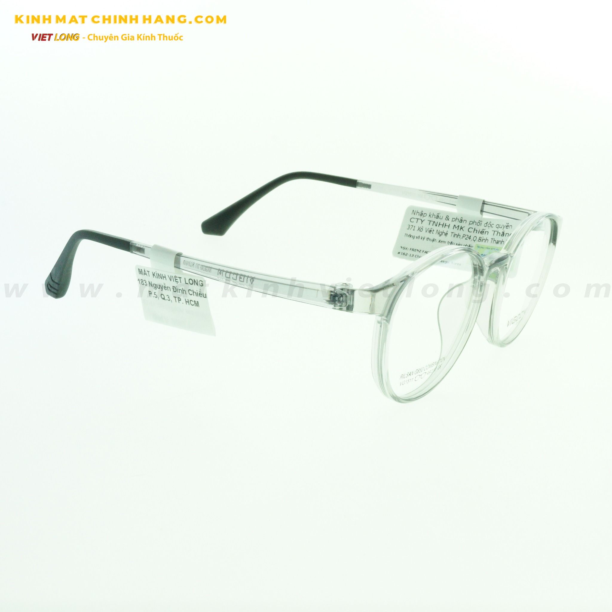 GỌNG KÍNH VIGCOM VG1511-R8 49-18