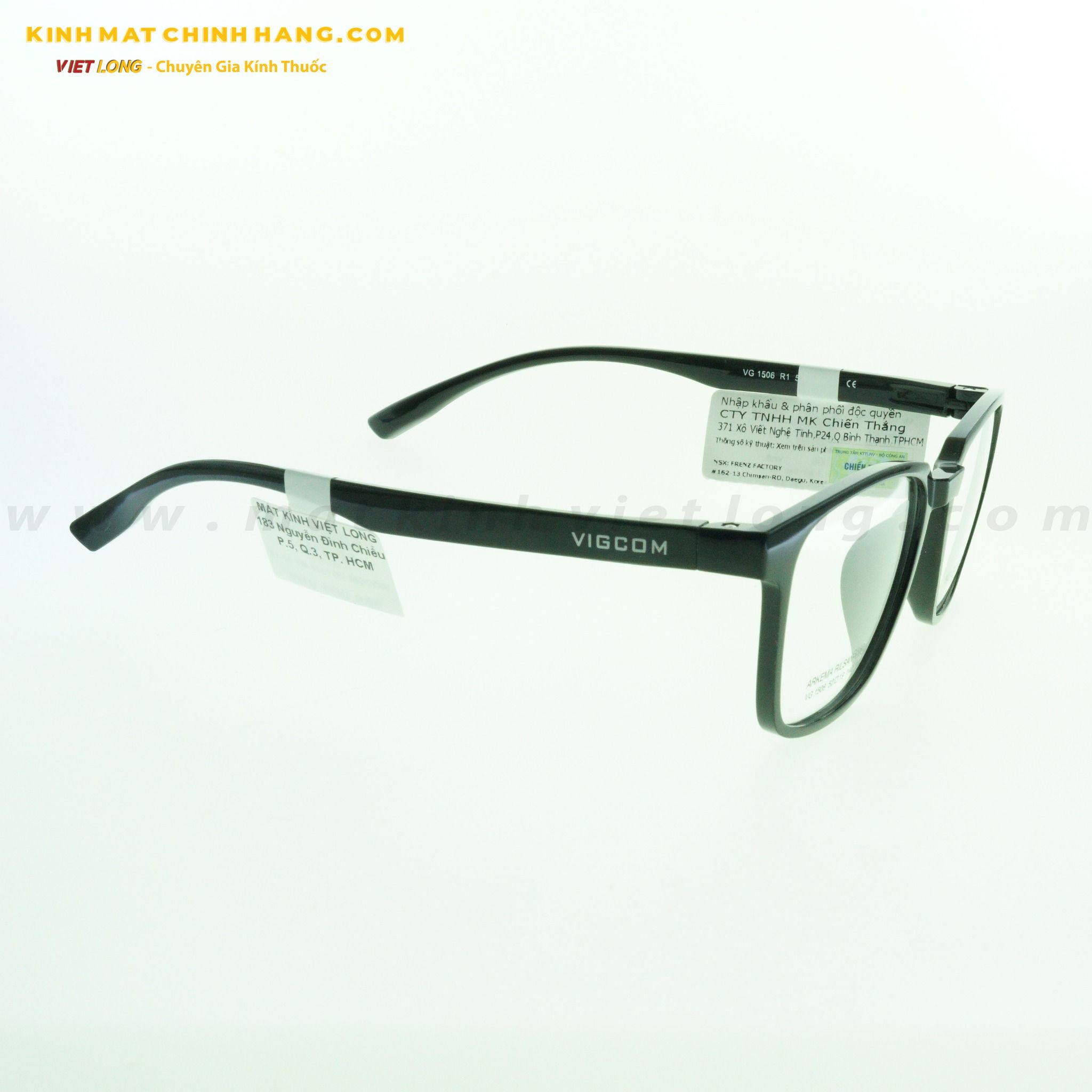 GỌNG KÍNH VIGCOM VG1506-R1 52-19