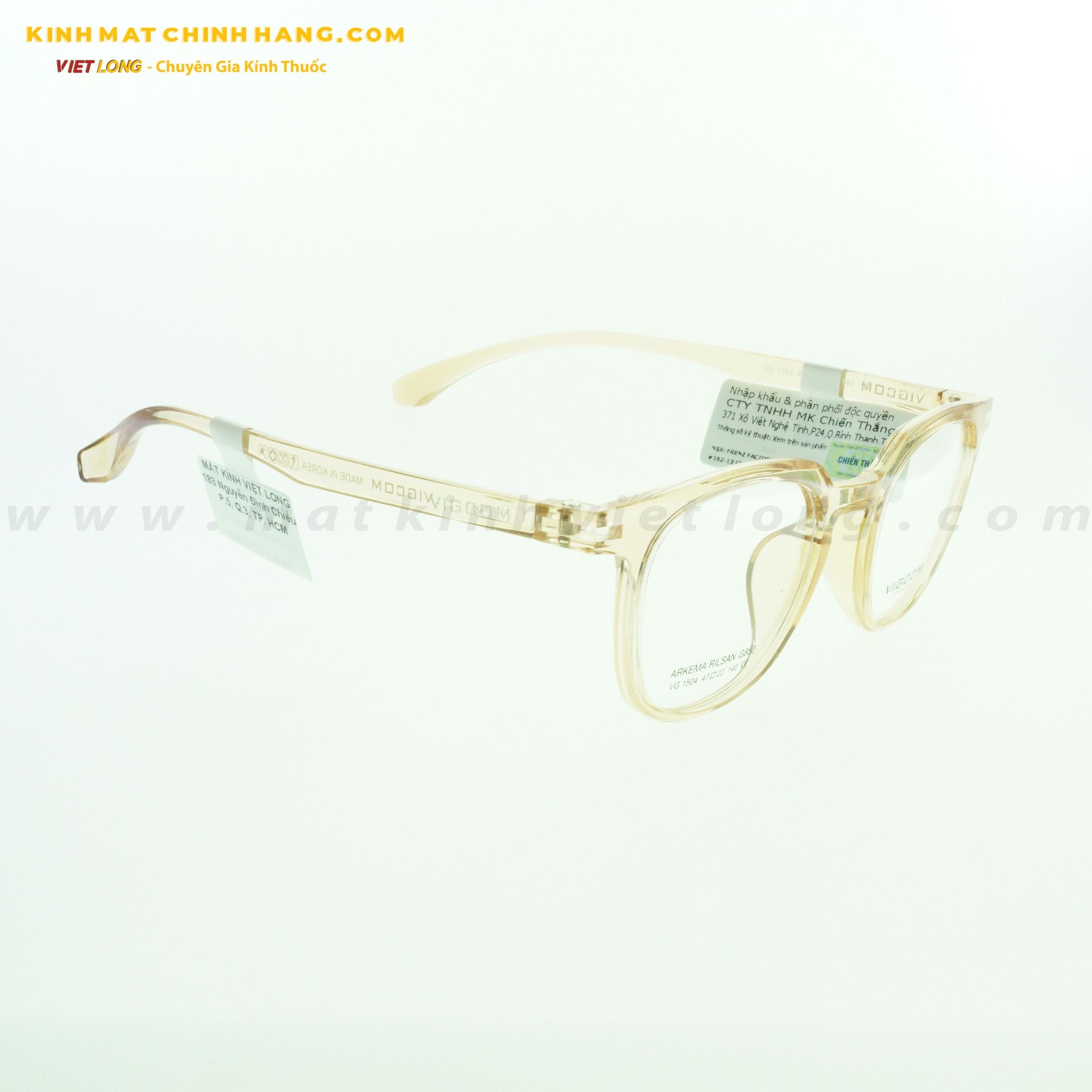 GỌNG KÍNH VIGCOM VG1504-R5 47-22