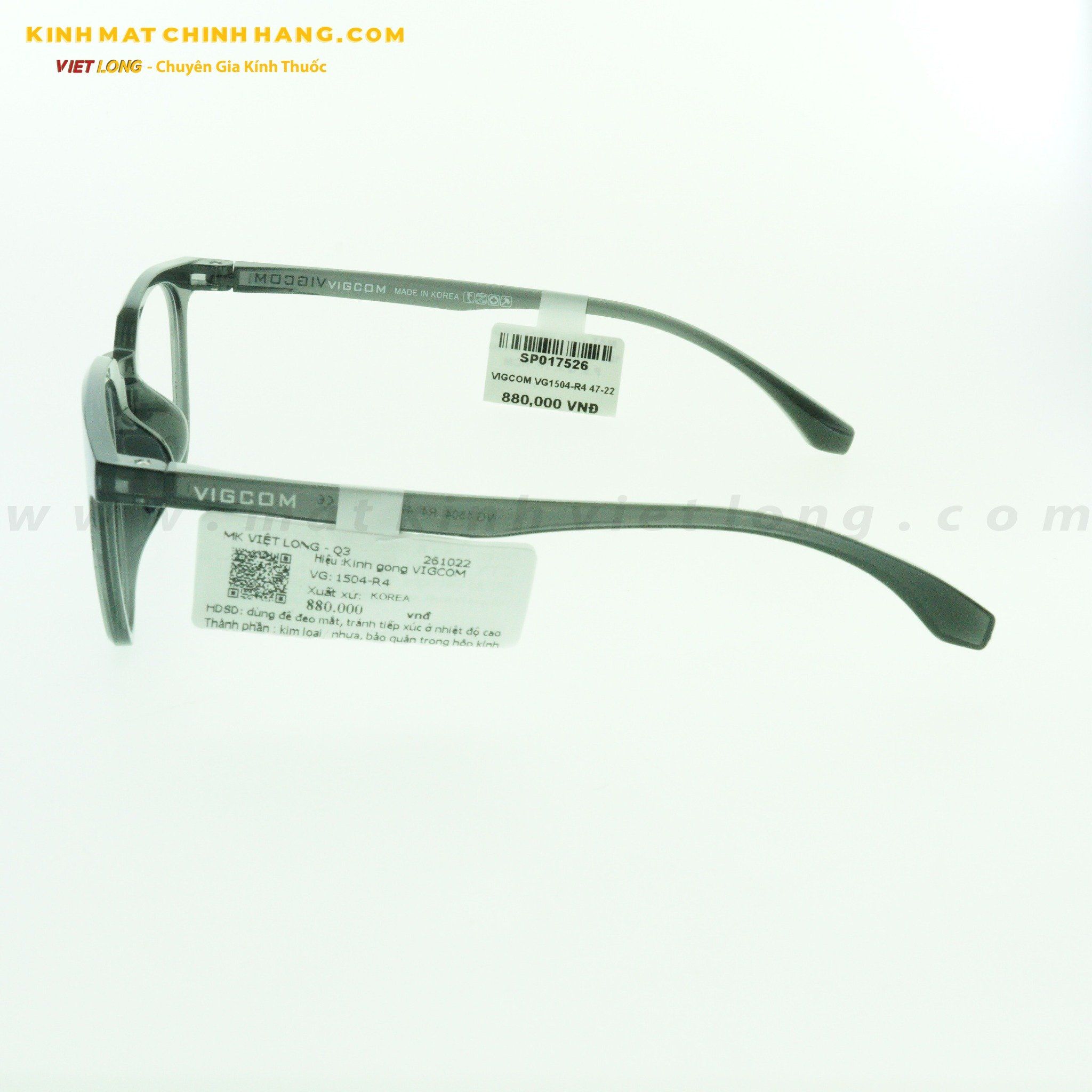 GỌNG KÍNH VIGCOM VG1504-R4 47-22