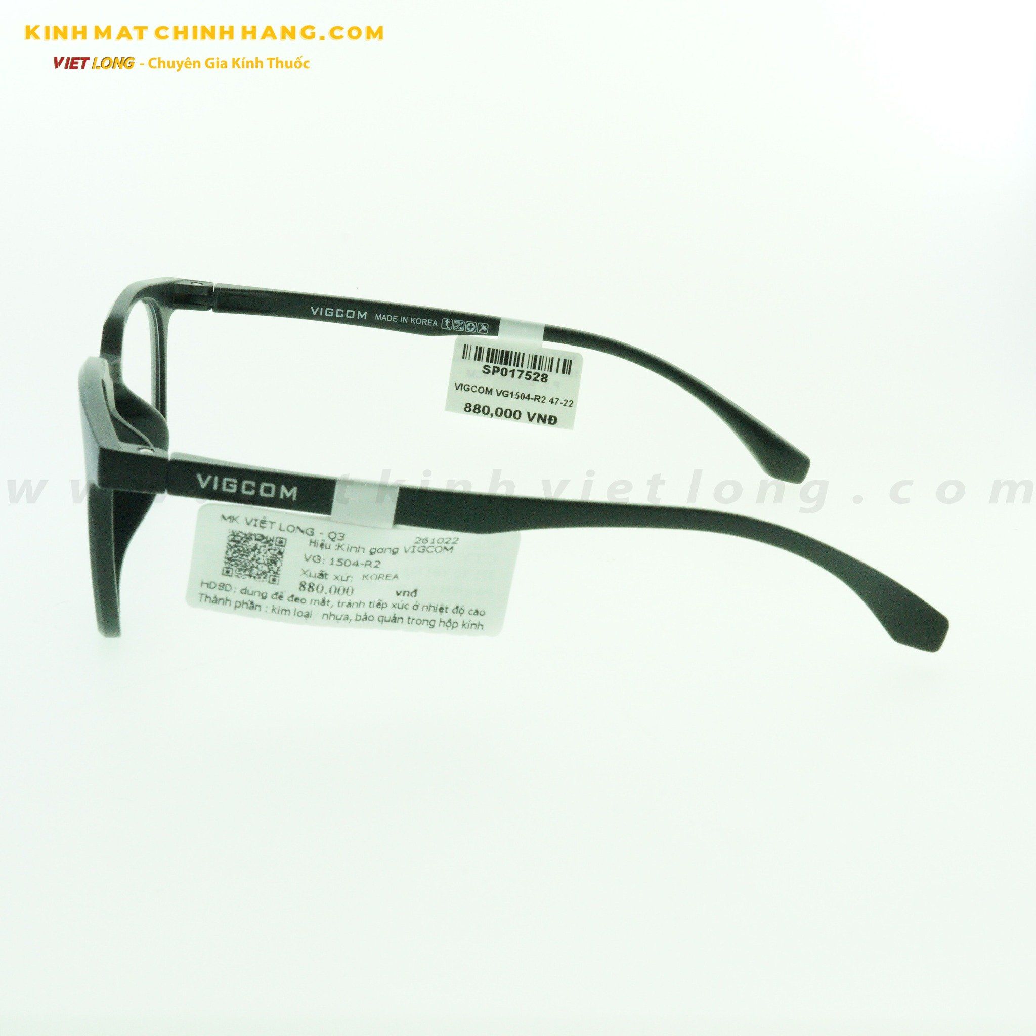 GỌNG KÍNH VIGCOM VG1504-R2 47-22