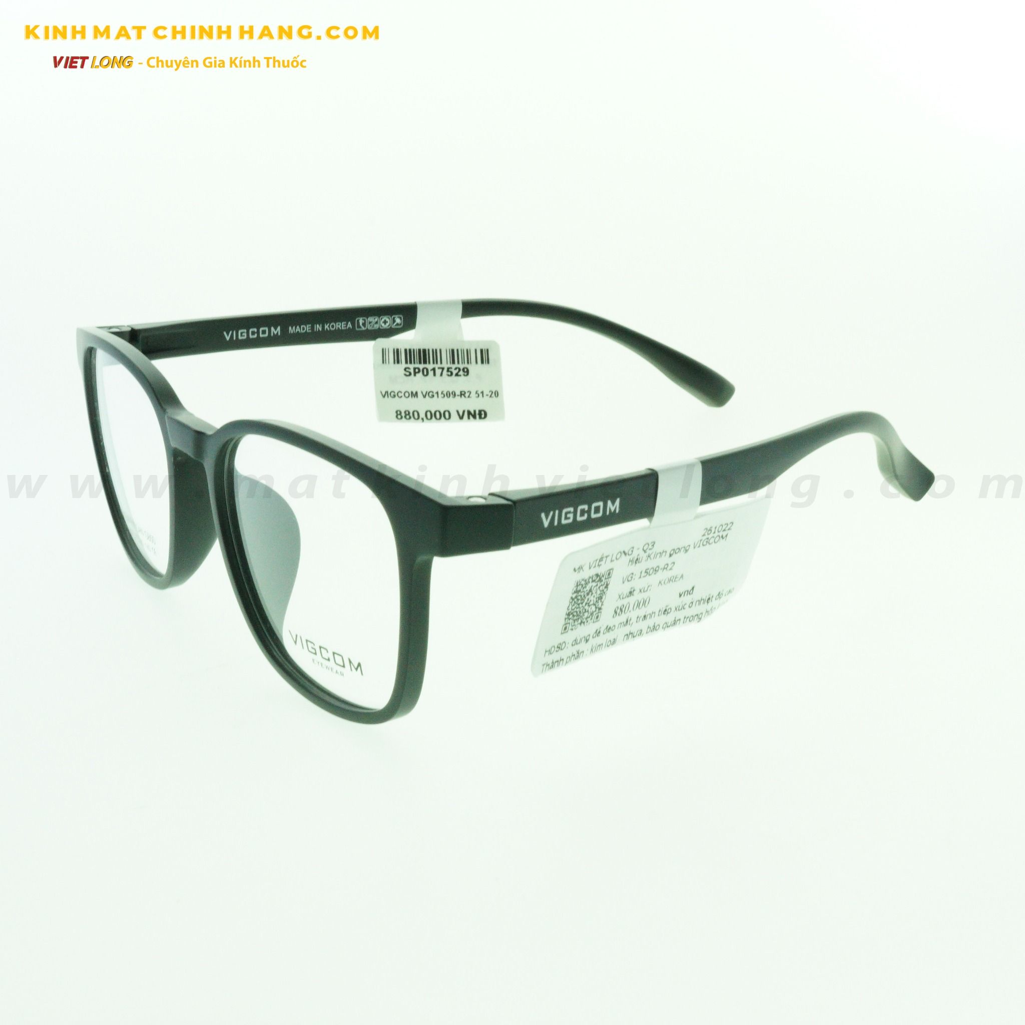 GỌNG KÍNH VIGCOM VG1509-R2 51-20