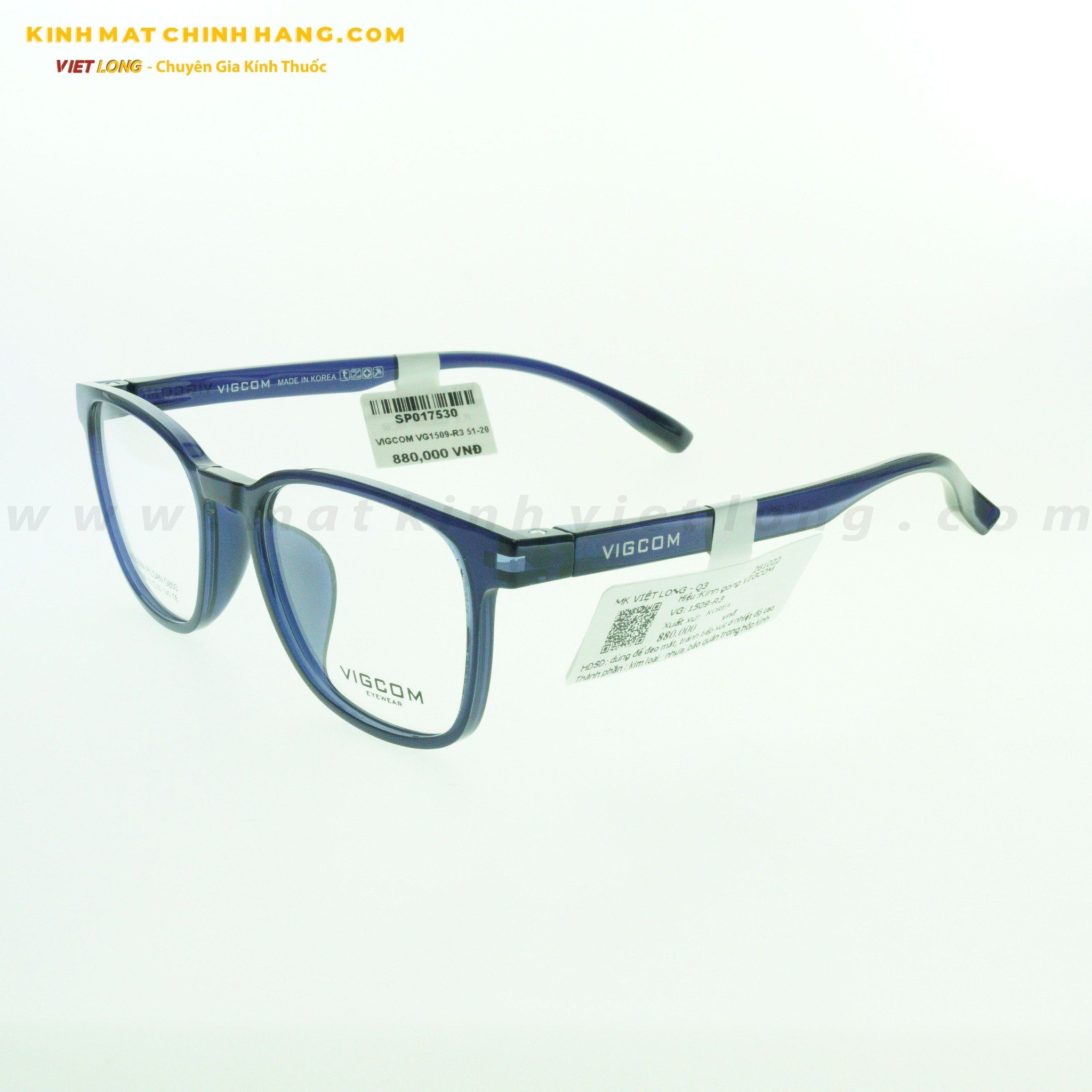 GỌNG KÍNH VIGCOM VG1509-R3 51-20