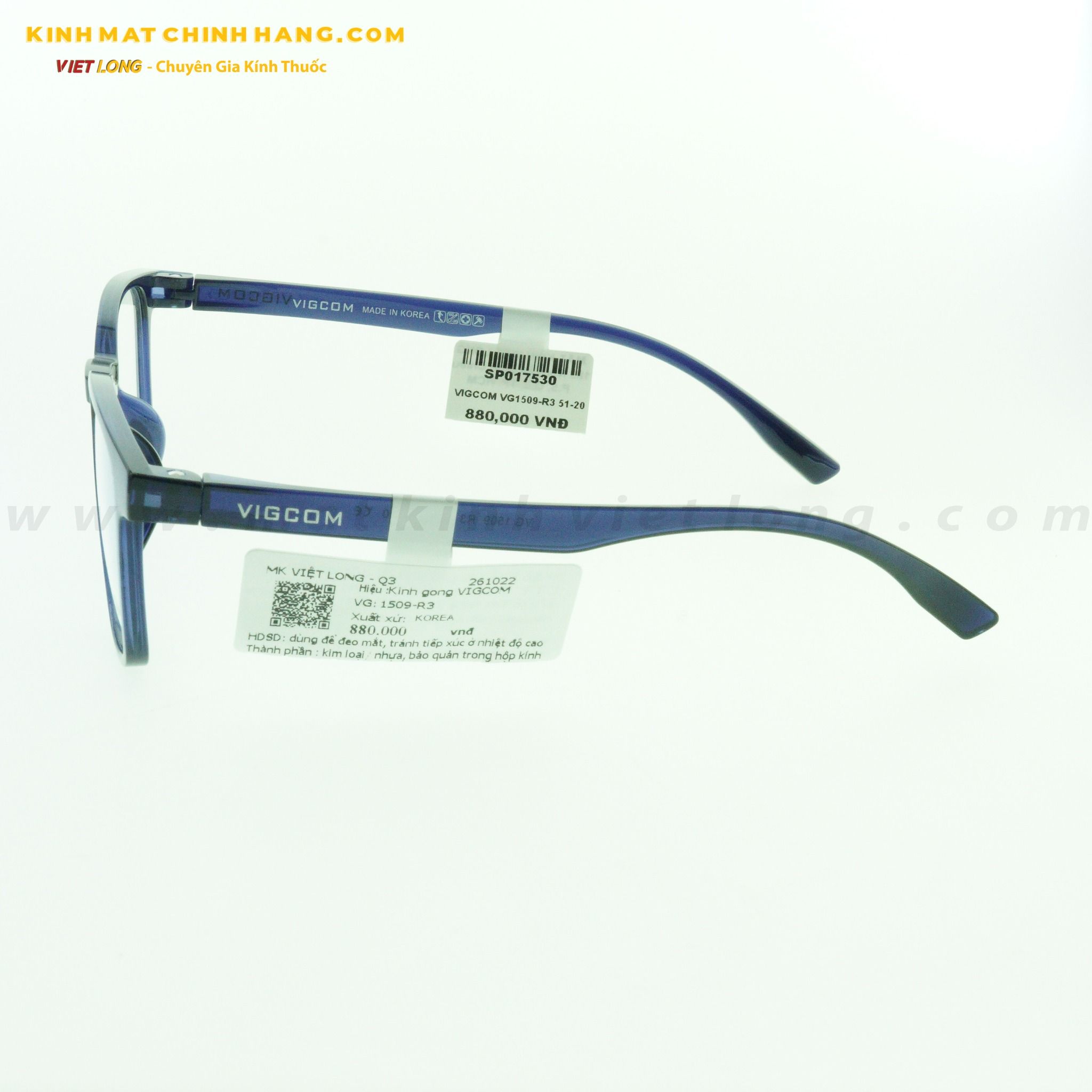 GỌNG KÍNH VIGCOM VG1509-R3 51-20