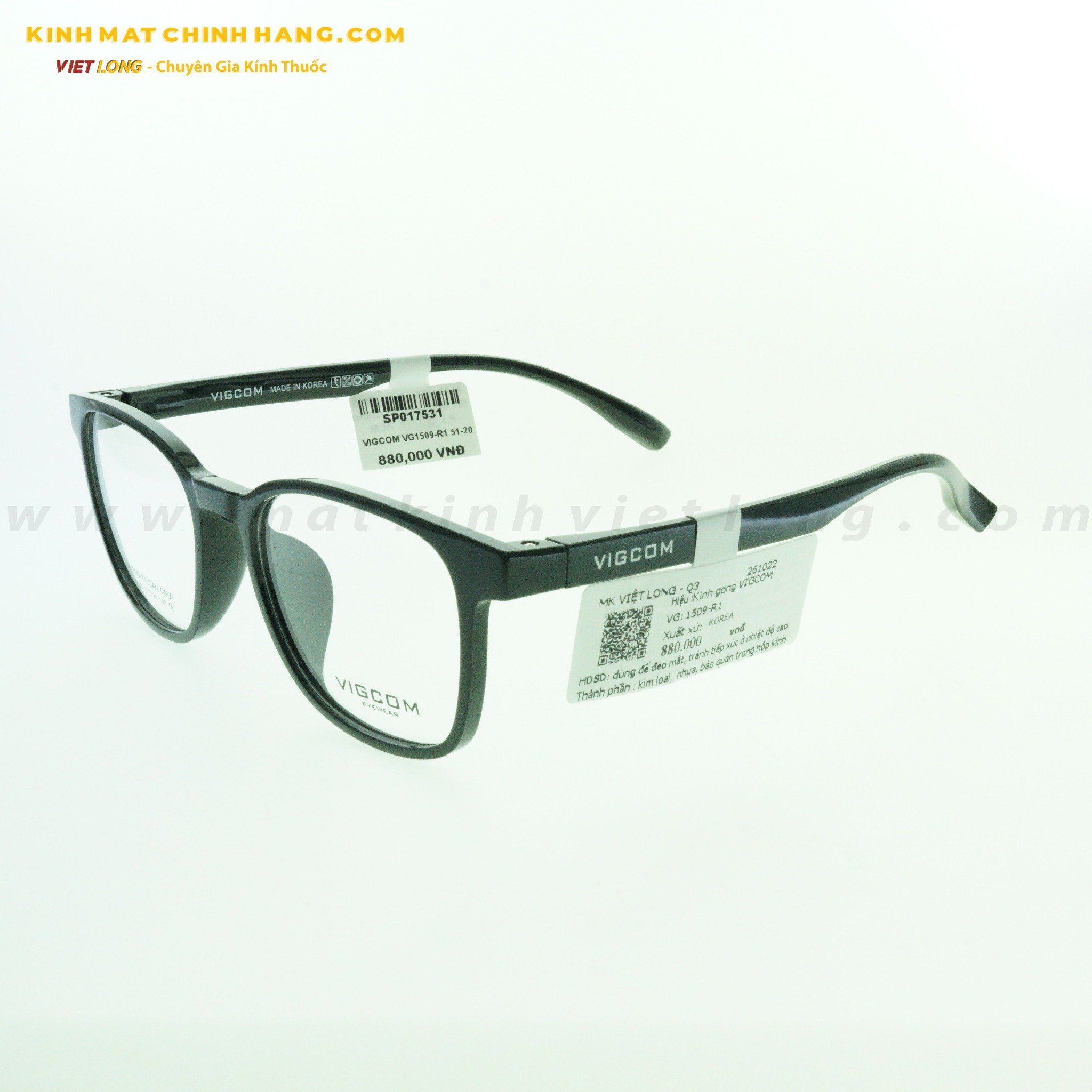 GỌNG KÍNH VIGCOM VG1509-R1 51-20