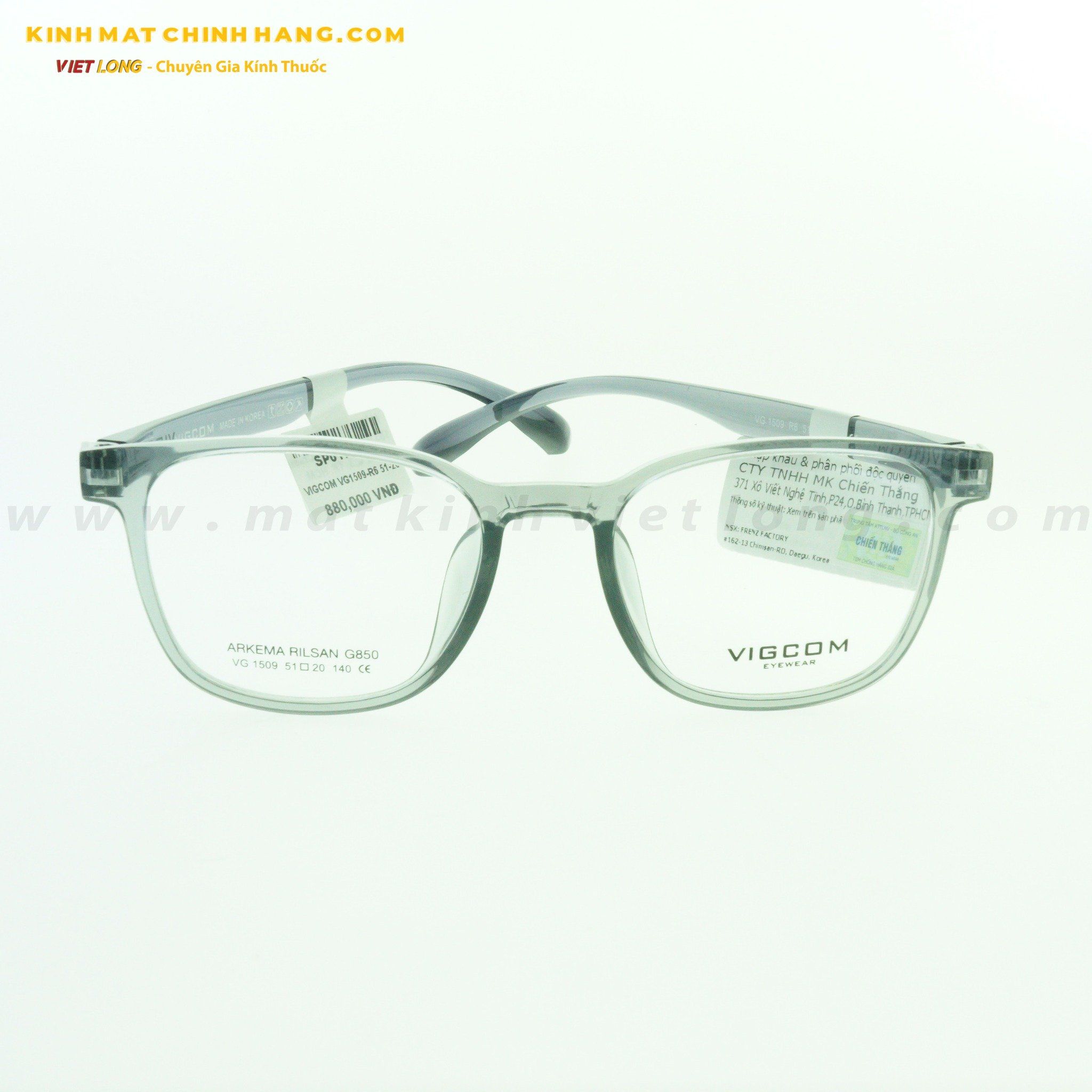 GỌNG KÍNH VIGCOM VG1509-R6 51-20