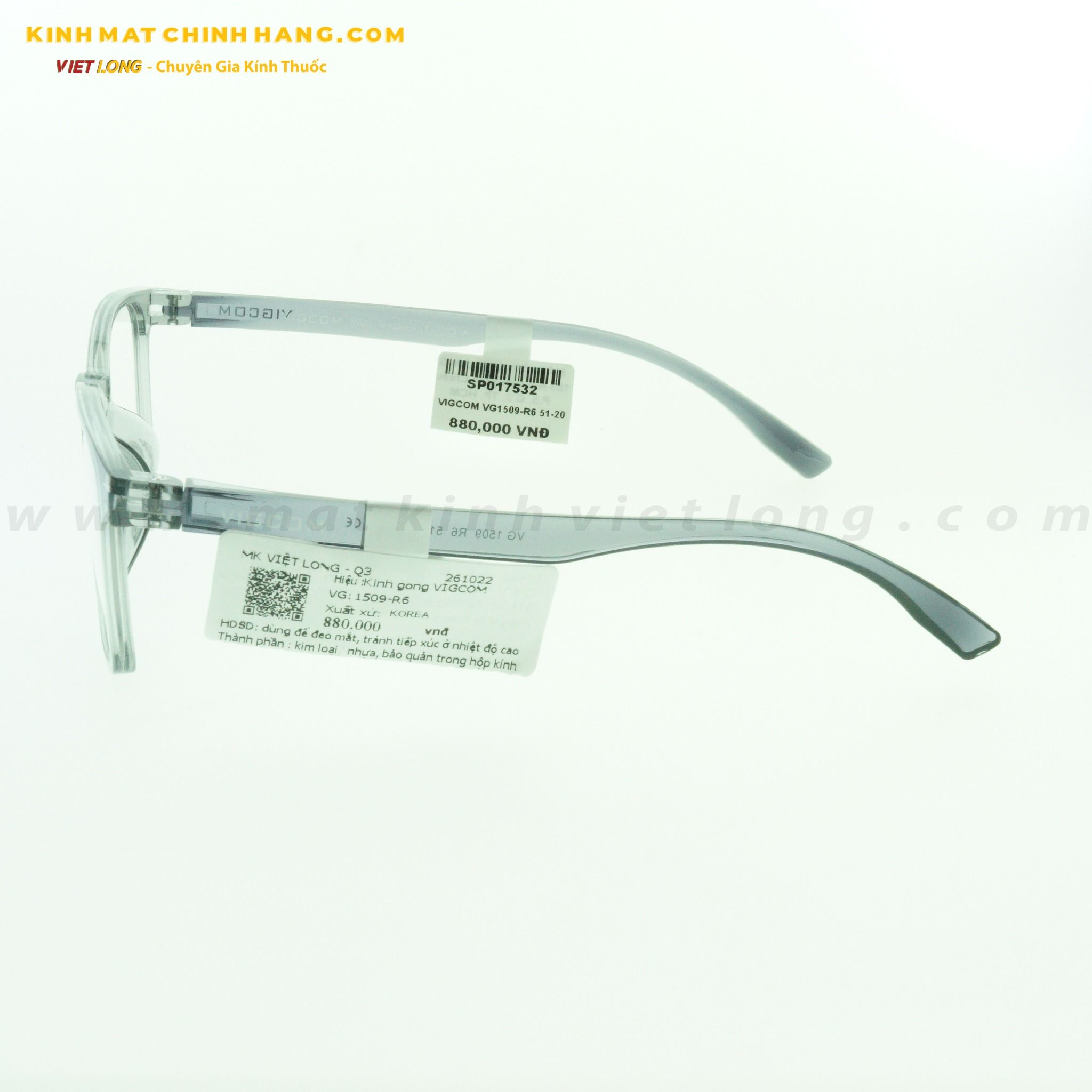 GỌNG KÍNH VIGCOM VG1509-R6 51-20