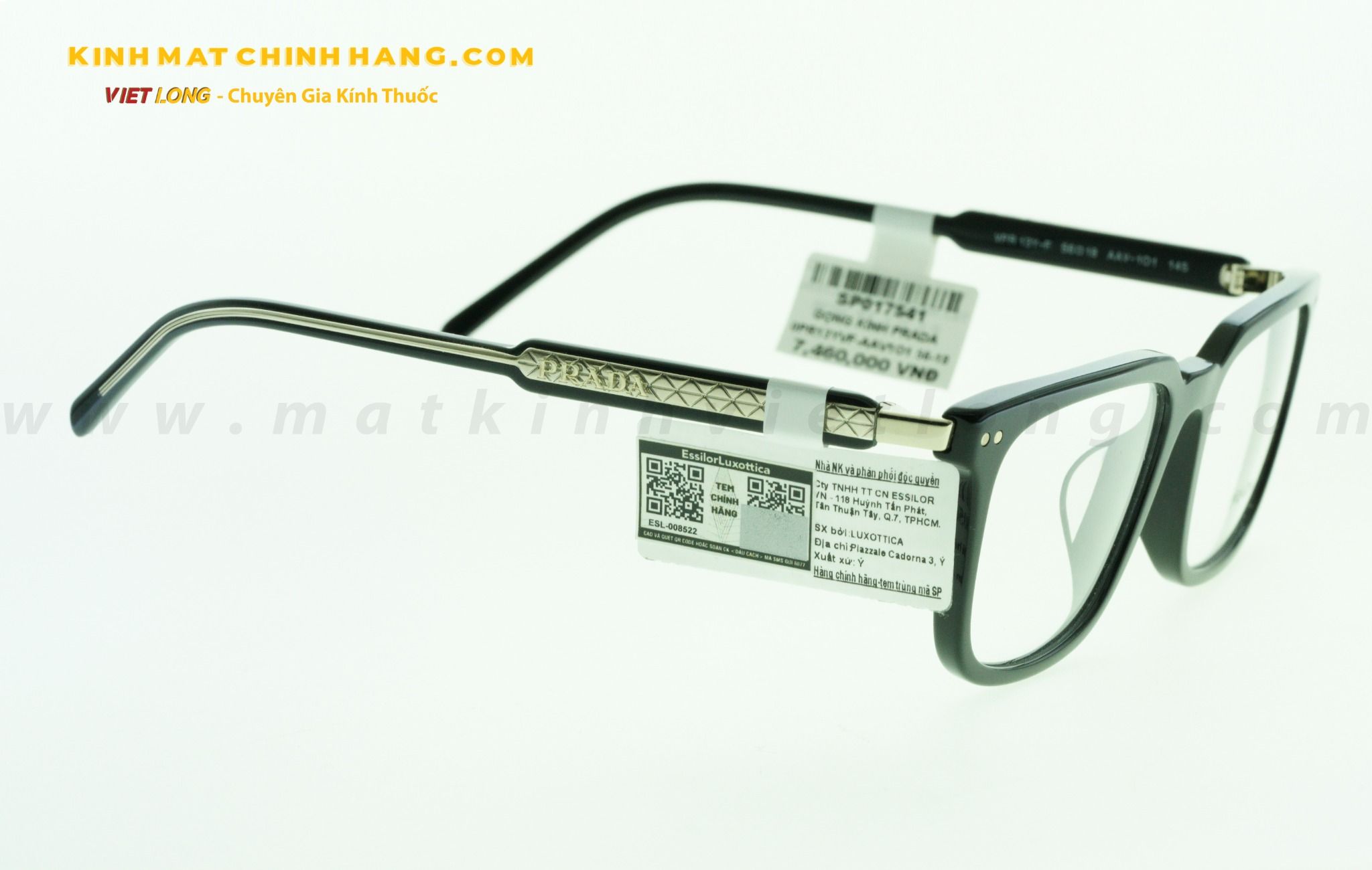 GỌNG KÍNH PRADA 0PR13YVF-AAV1O1 56-18