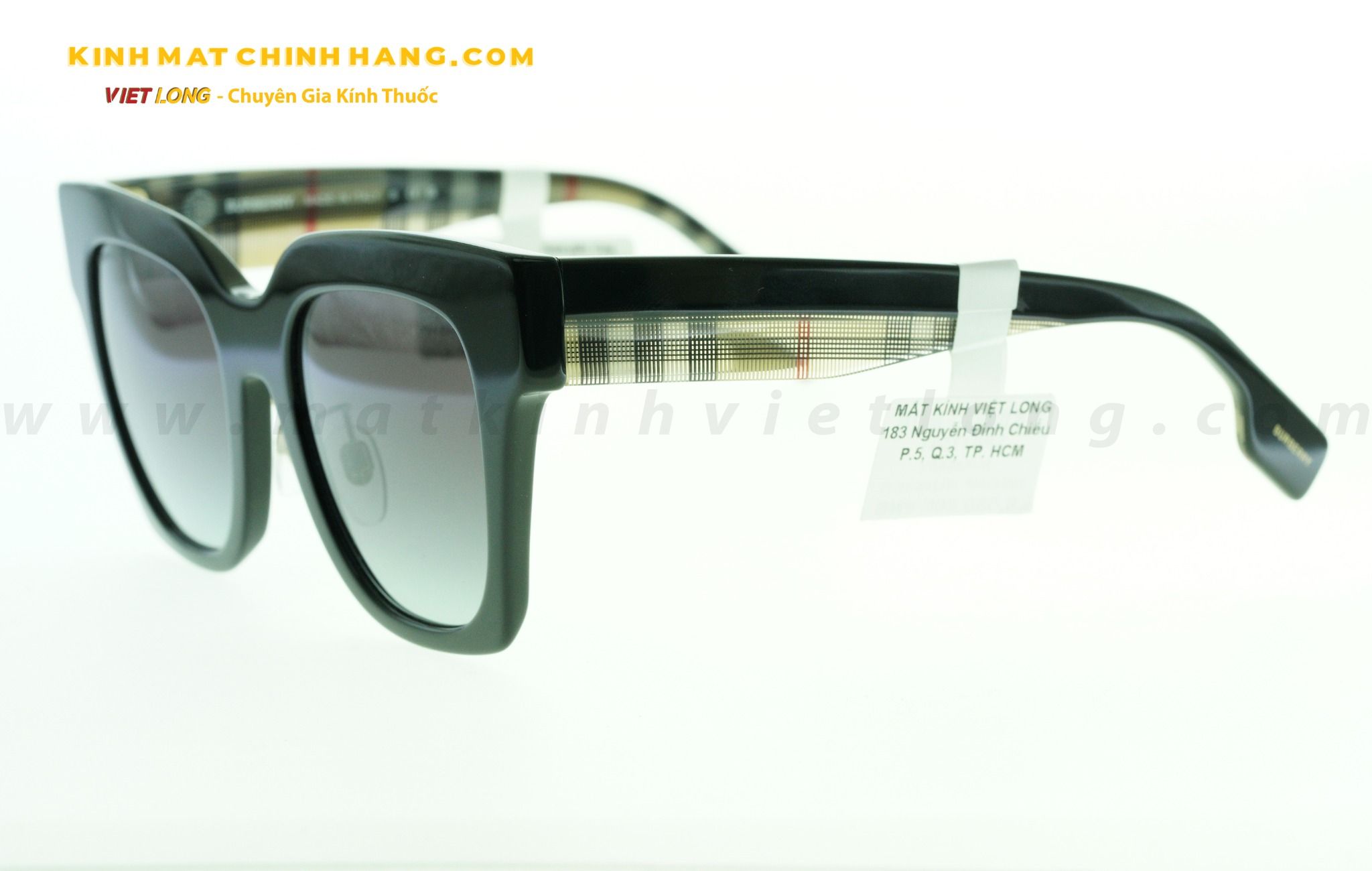  KÍNH MÁT BURBERRY 0BE4364F-39428G 51-21 