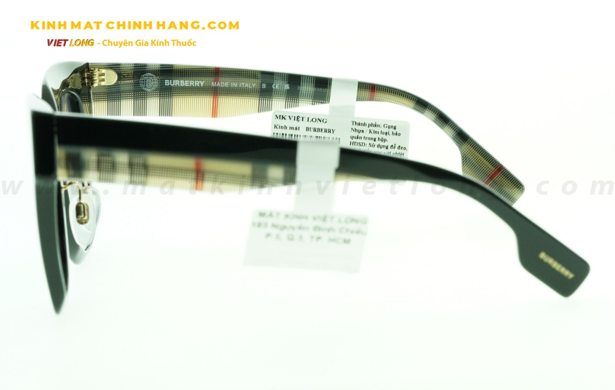KÍNH MÁT BURBERRY 0BE4364F-39428G 51-21