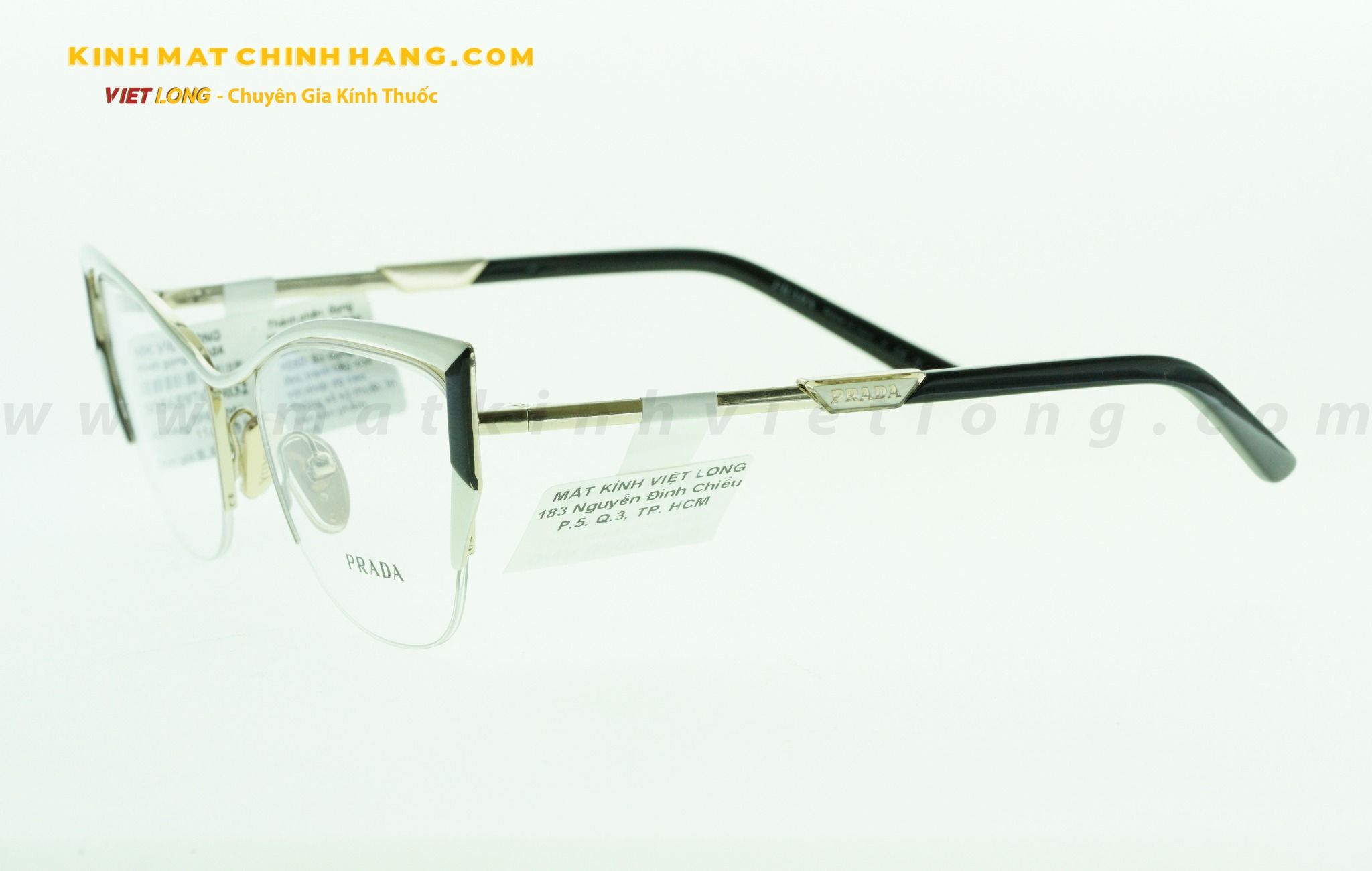  GỌNG KÍNH PRADA 0PR63YV-11A1O1 52-19 