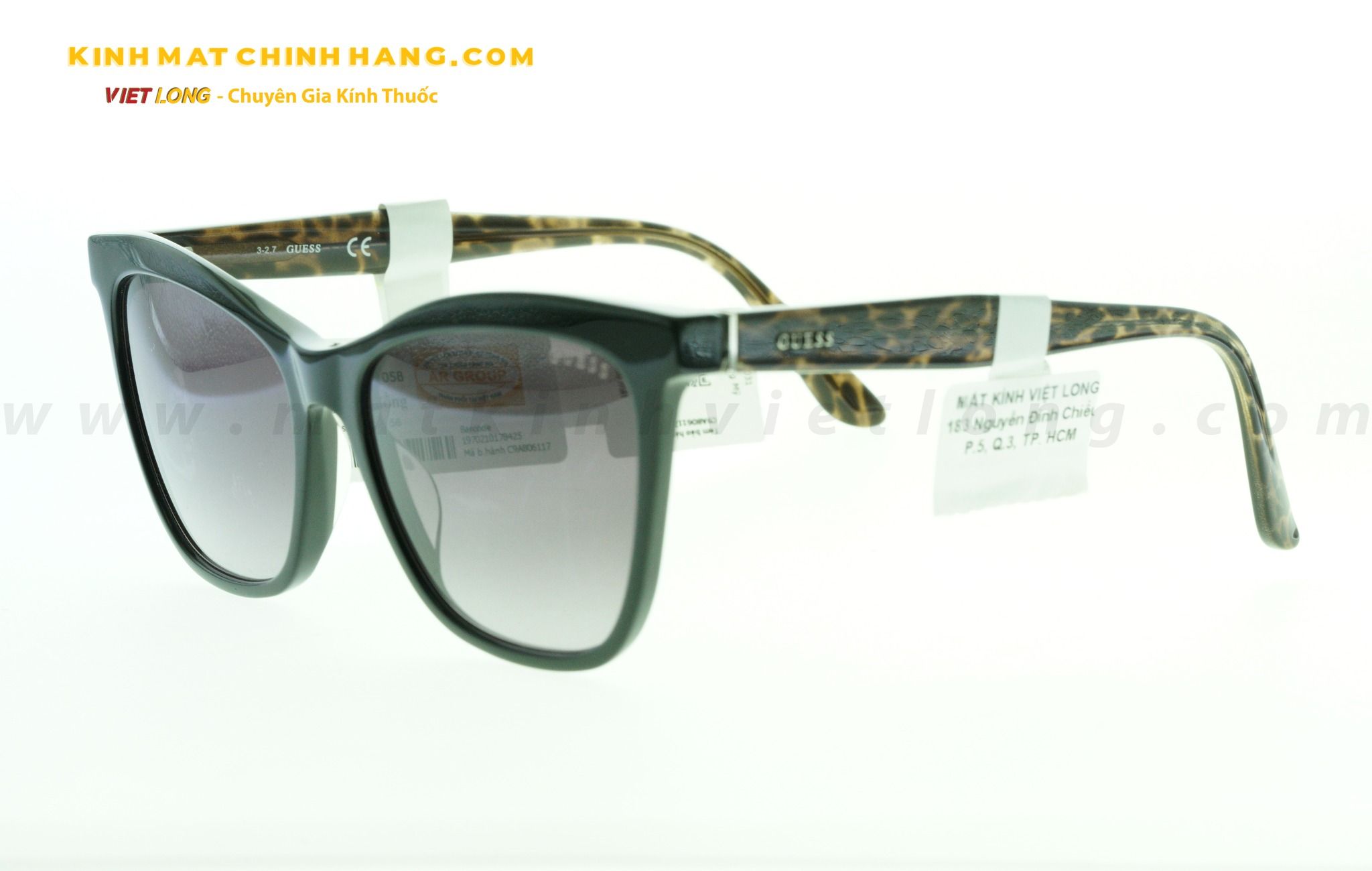 KÍNH MÁT GUESS GU7520-05B 56-17