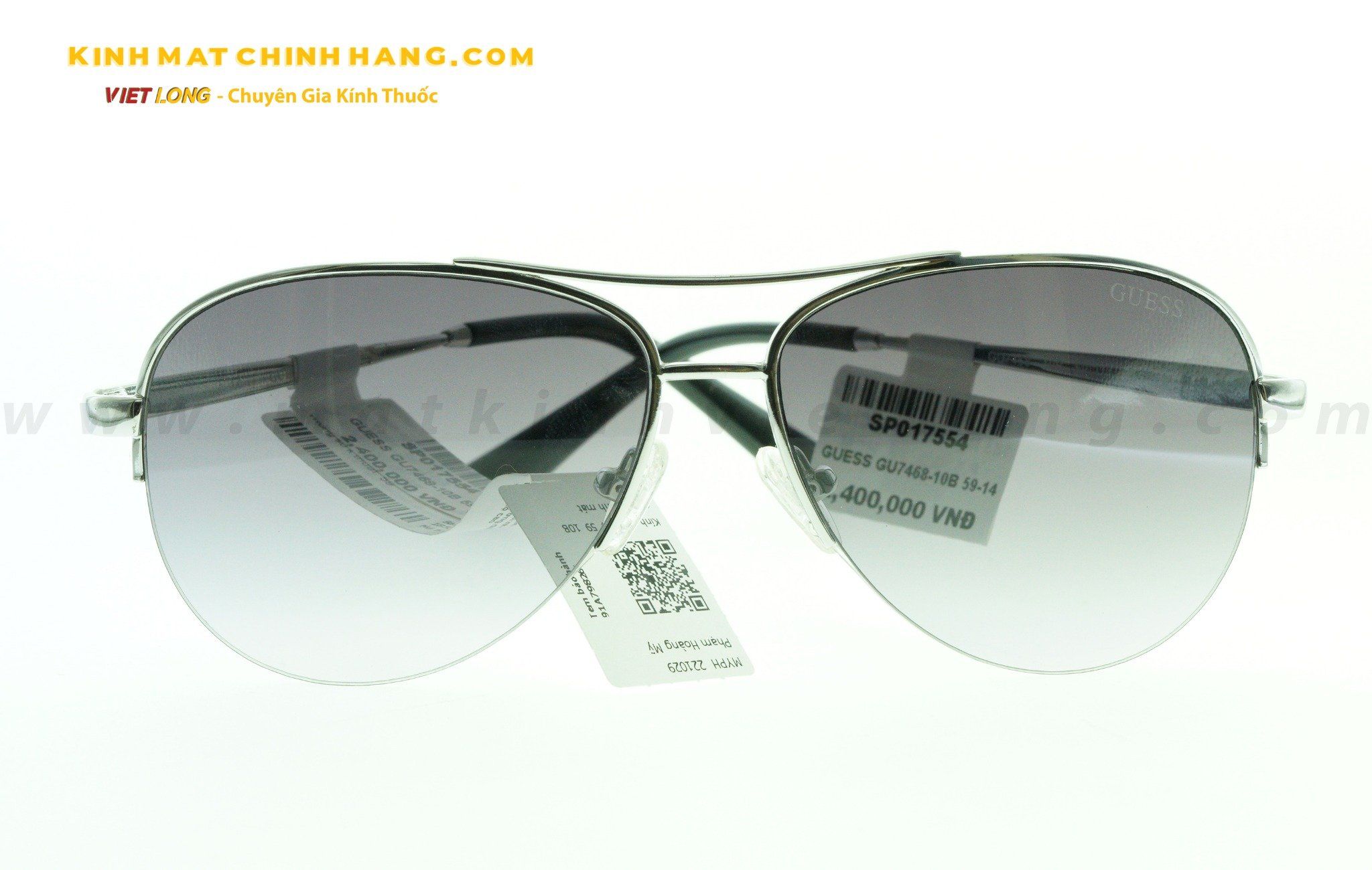KÍNH MÁT GUESS GU7468-10B 59-14