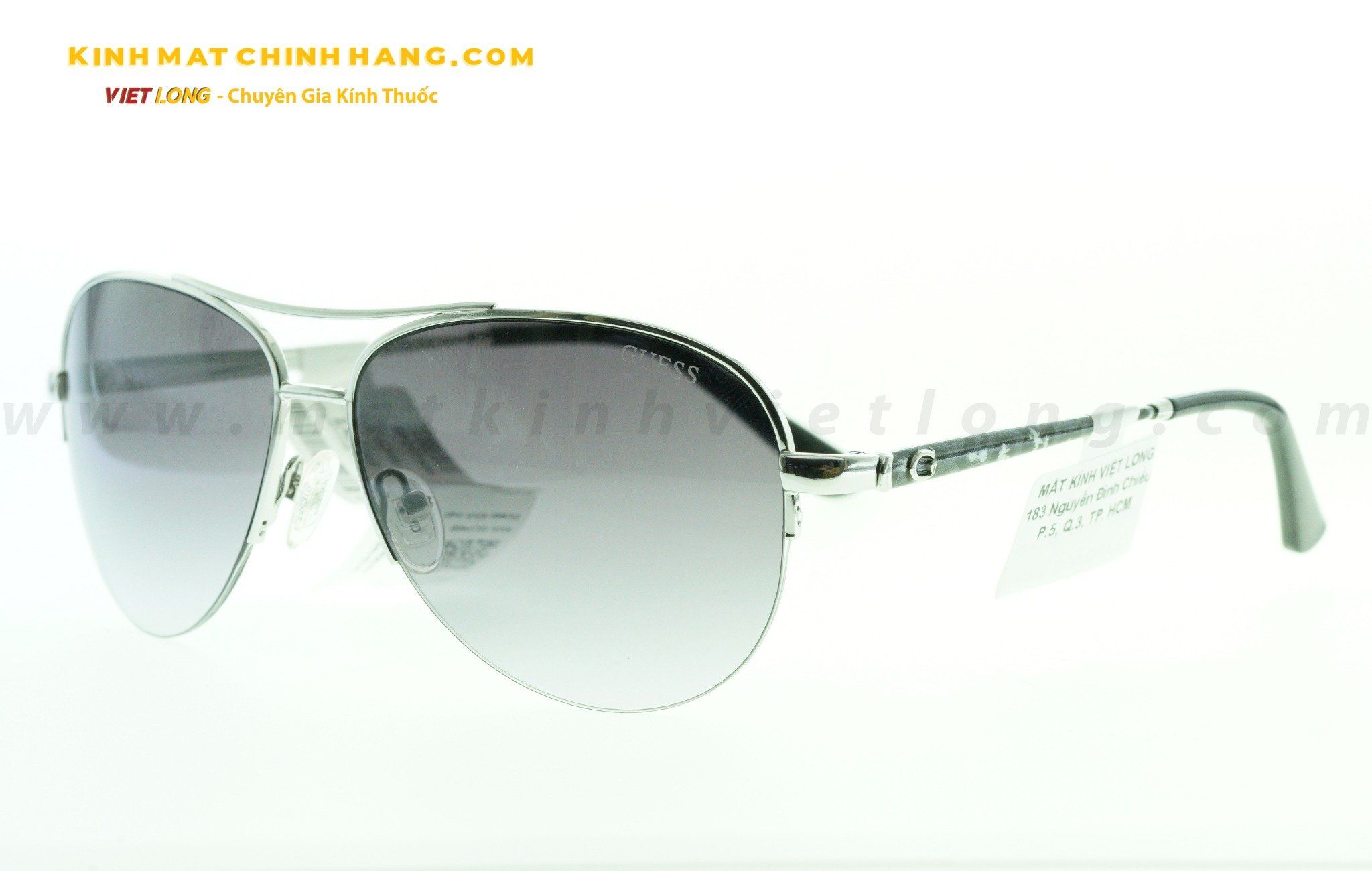 KÍNH MÁT GUESS GU7468-10B 59-14