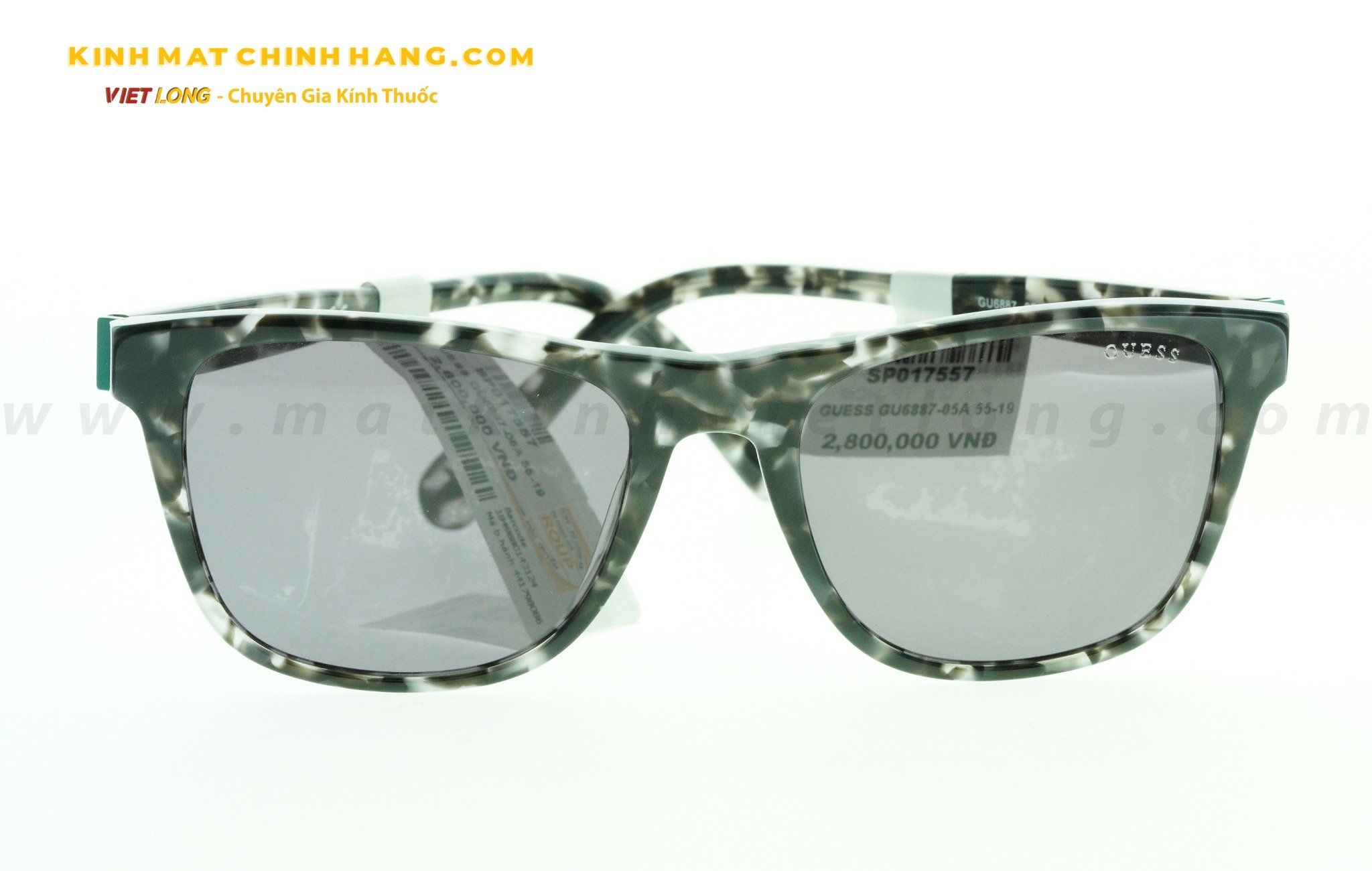 KÍNH MÁT GUESS GU6887-05A 55-19