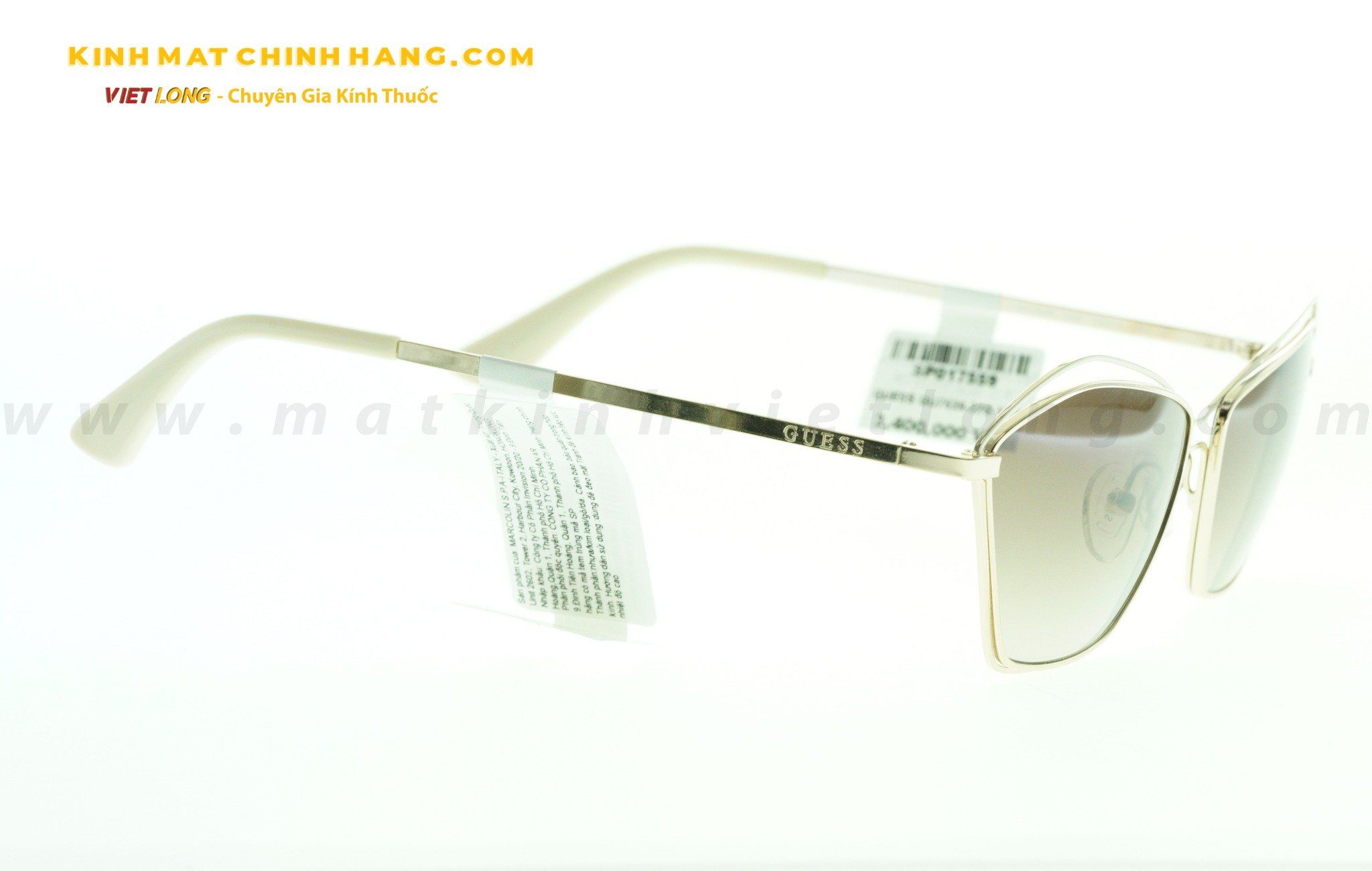 KÍNH MÁT GUESS GU7639-32G 59-15