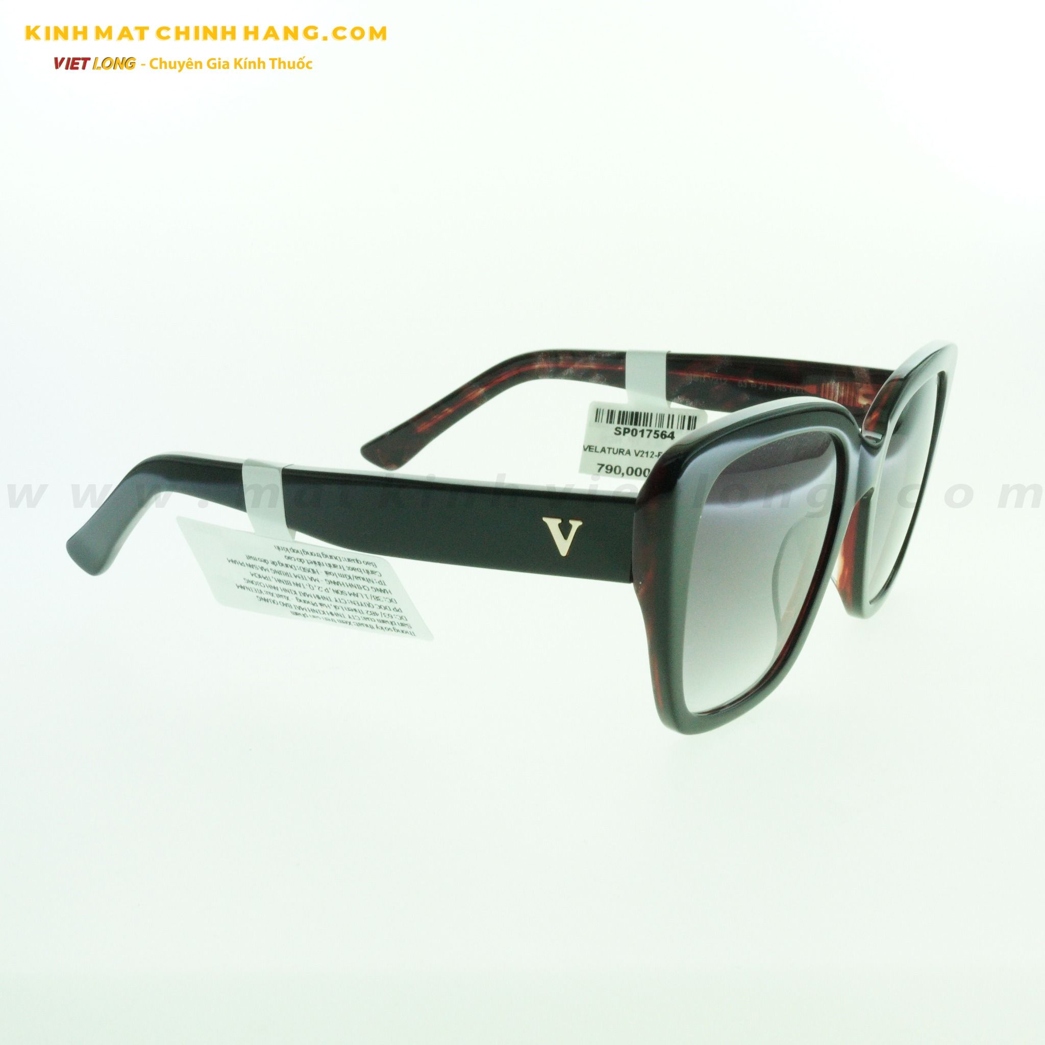 KÍNH MÁT VELATURA V212-RED 53-21