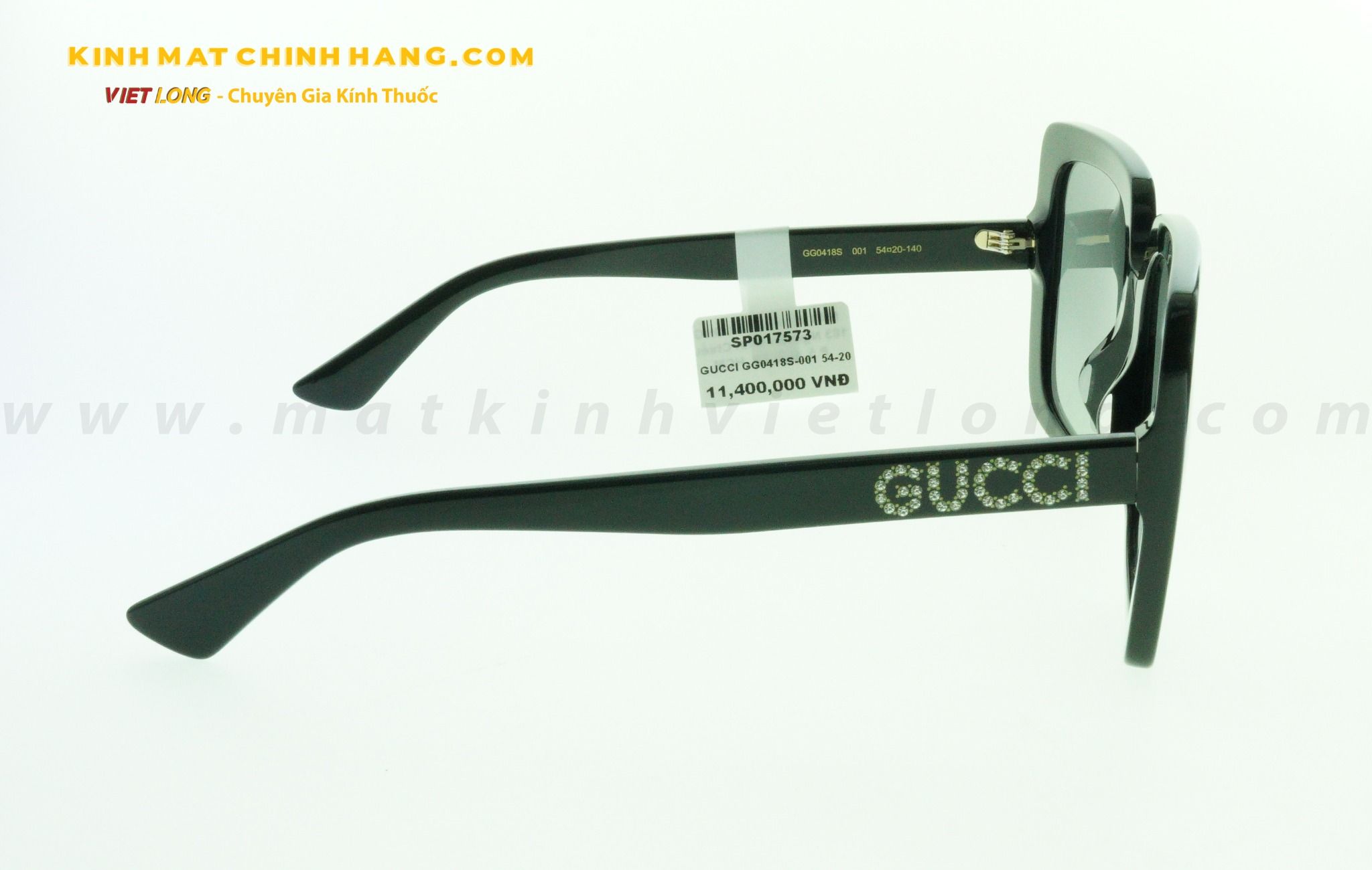  KÍNH MÁT GUCCI GG0418S-001 54-20 