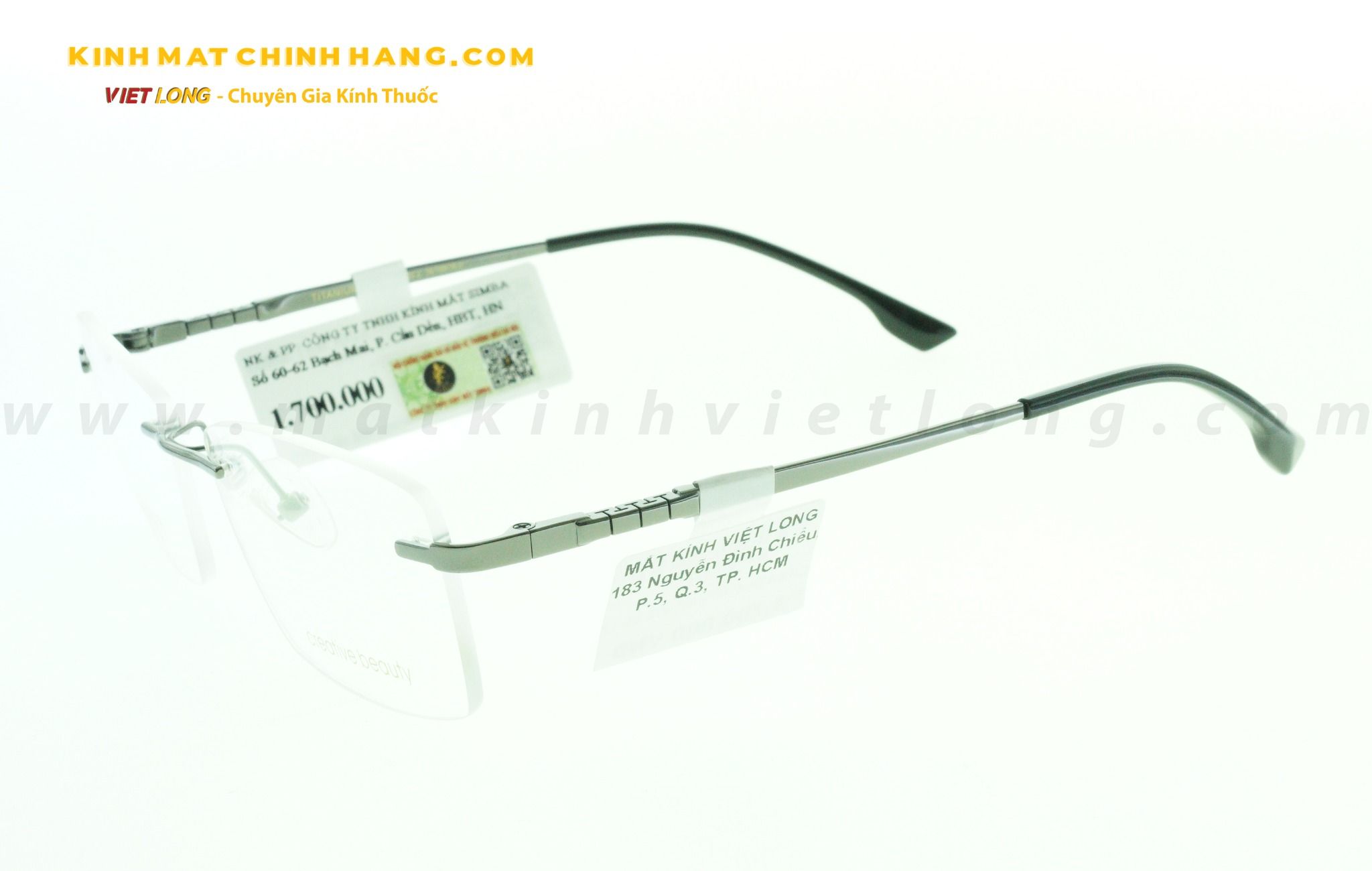 GỌNG KÍNH CREATIVE HT0345-C2 55-17