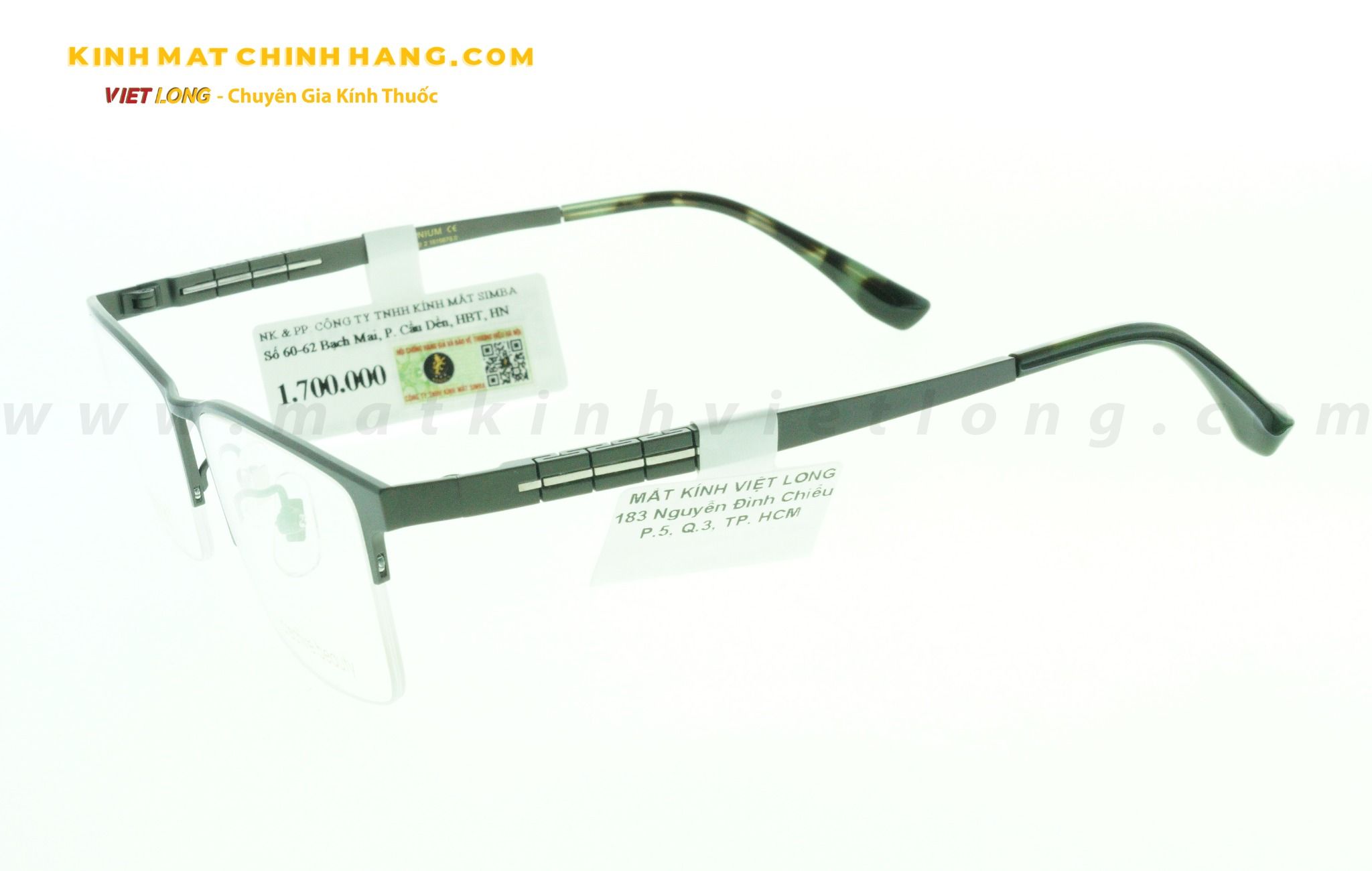 GỌNG KÍNH CREATIVE HT0319-C2 55-17